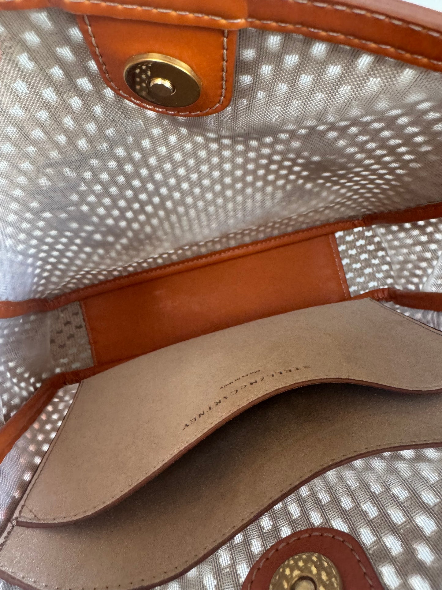 Stella McCartney Eco Mesh Rope Crossbody bag - Tan, Beige and Ivory