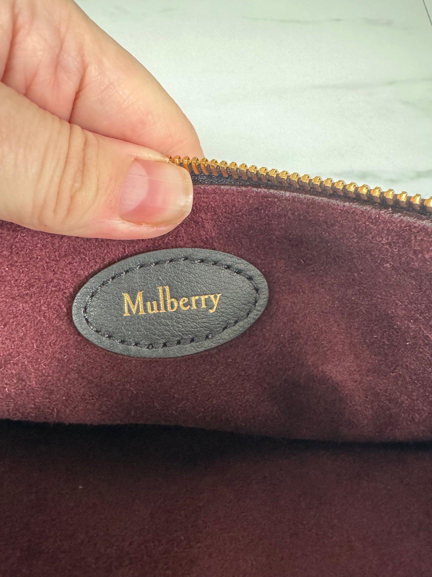 Mulberry M Pouch - Black