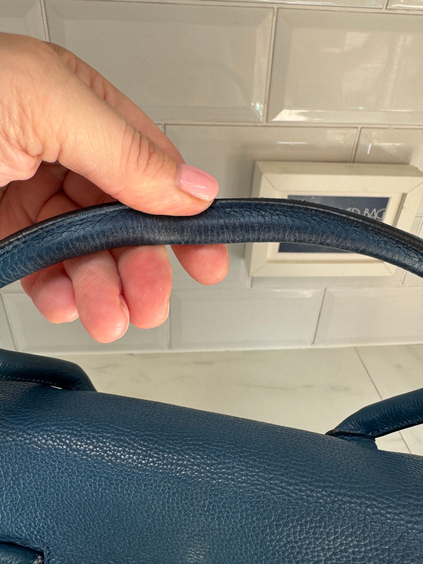 Mulberry Heritage Bayswater & Liner - Dark Blue