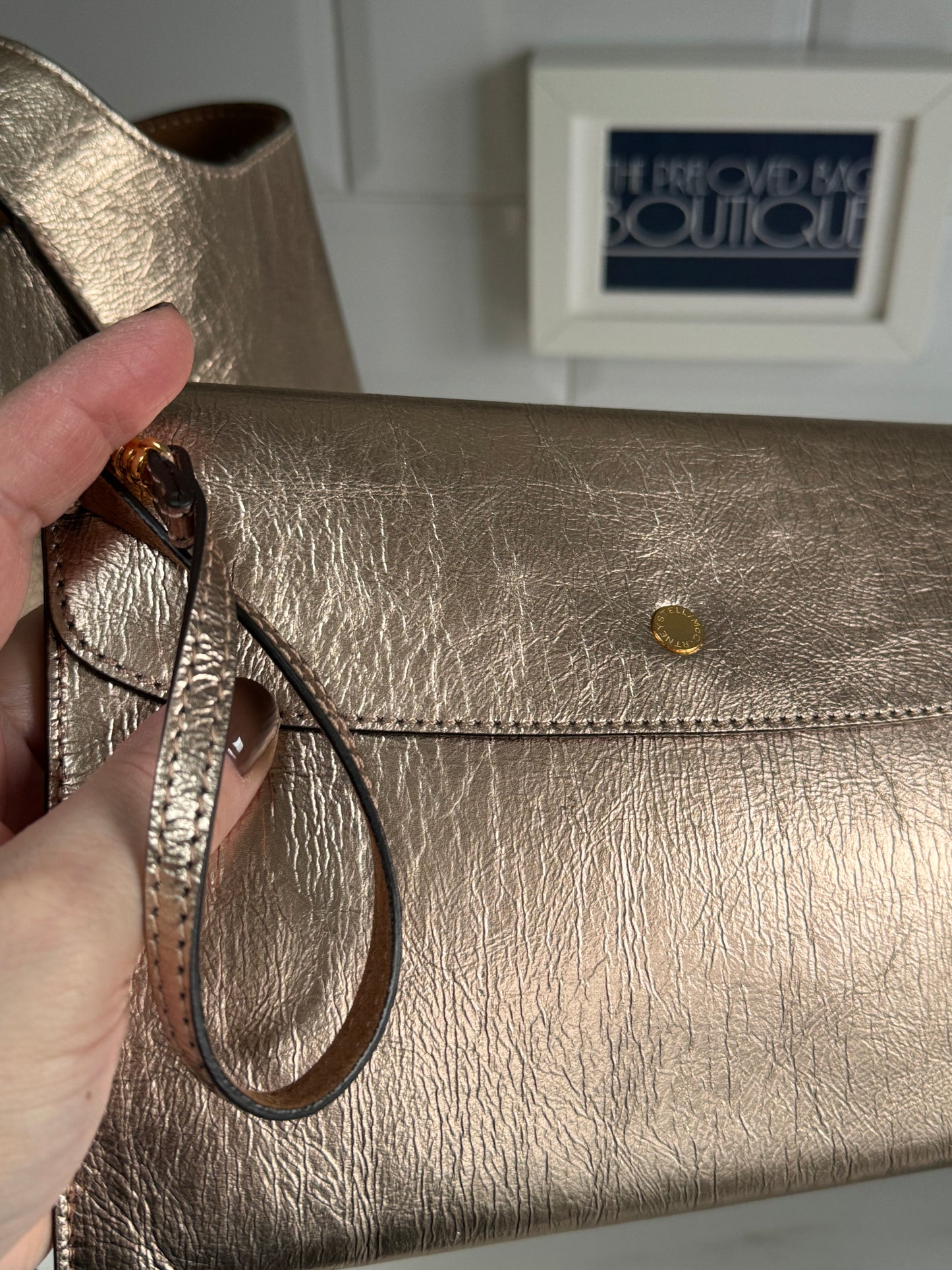 Stella McCartney Tote - Rose Gold