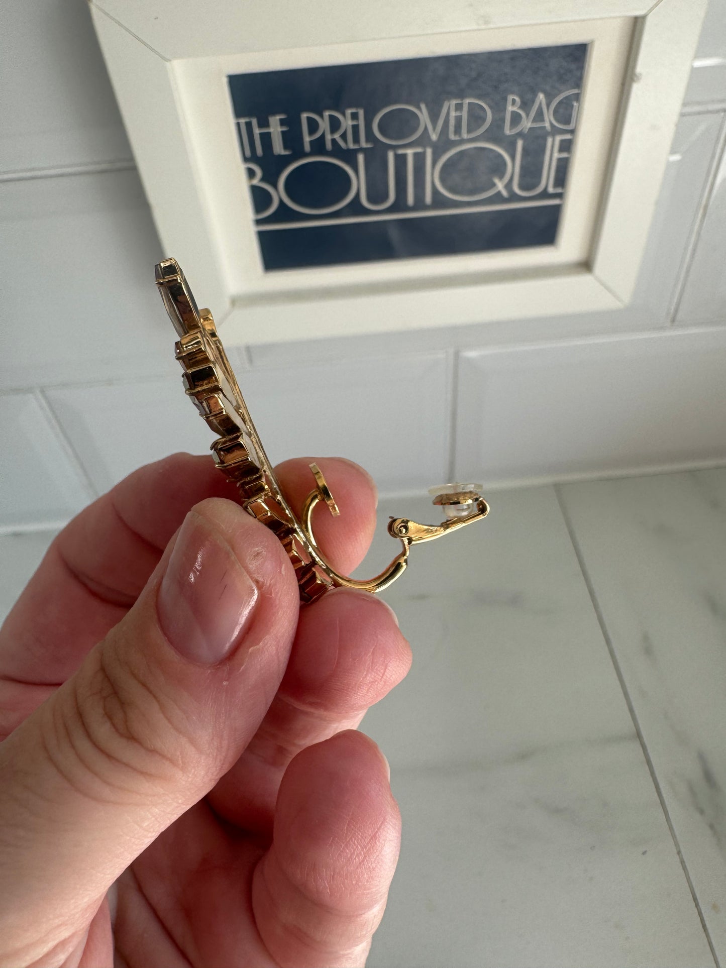 Mulberry Earrings - Gold