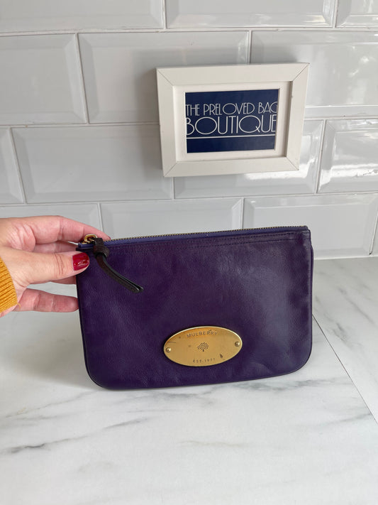 Mulberry Mitzy Pouch - Purple