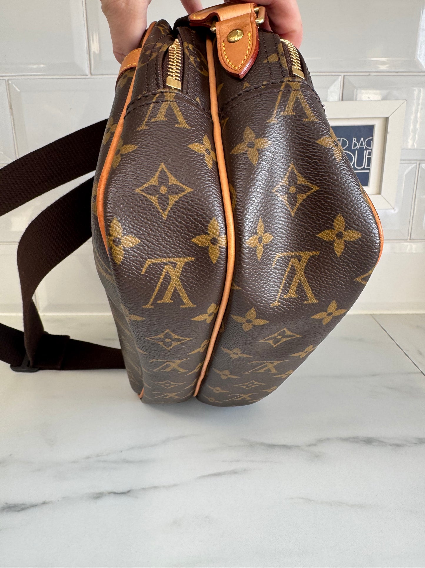 Louis Vuitton Reporter - Monogram Brown