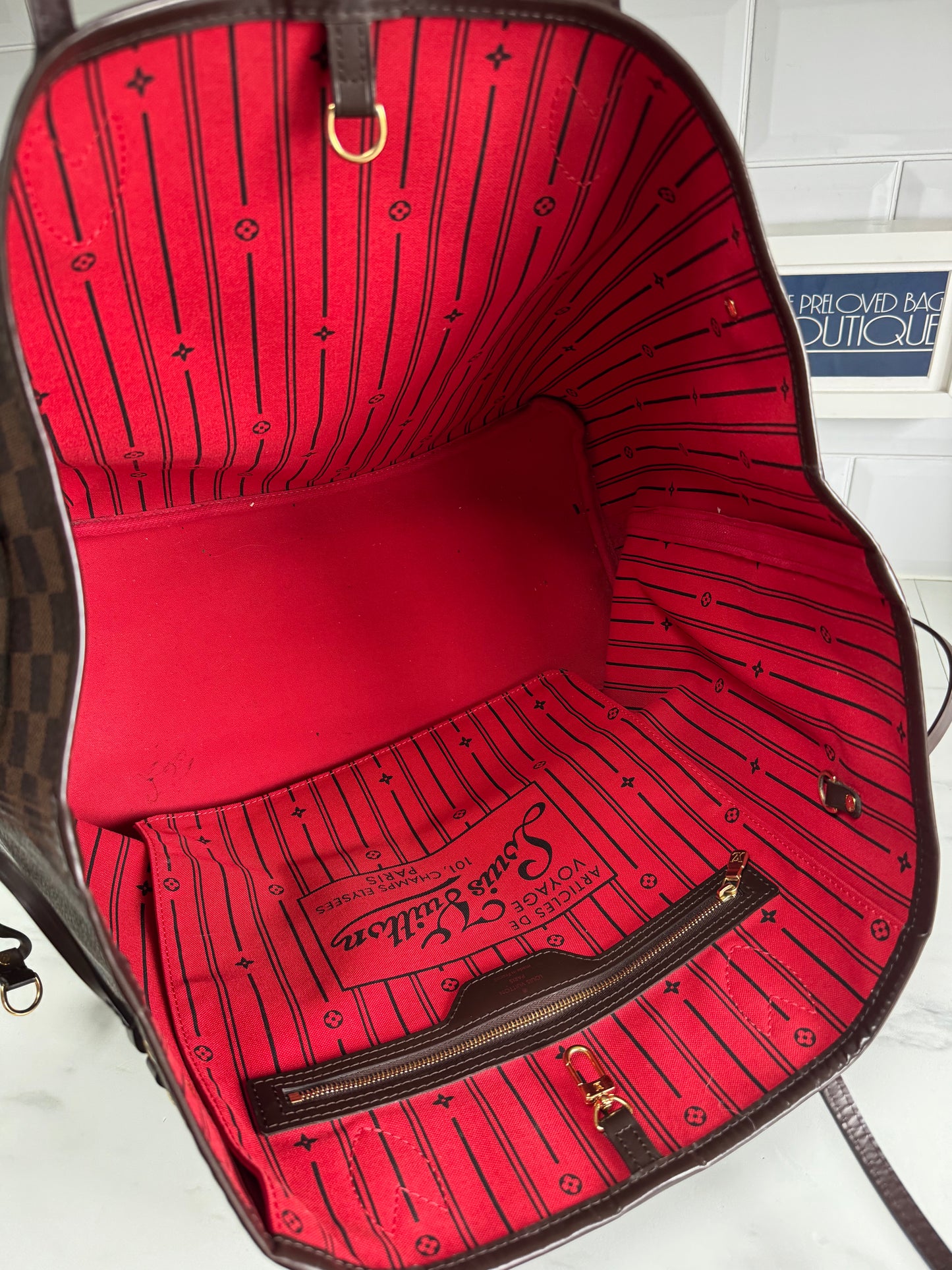 Louis Vuitton Neverfull GM - Damier Ebene