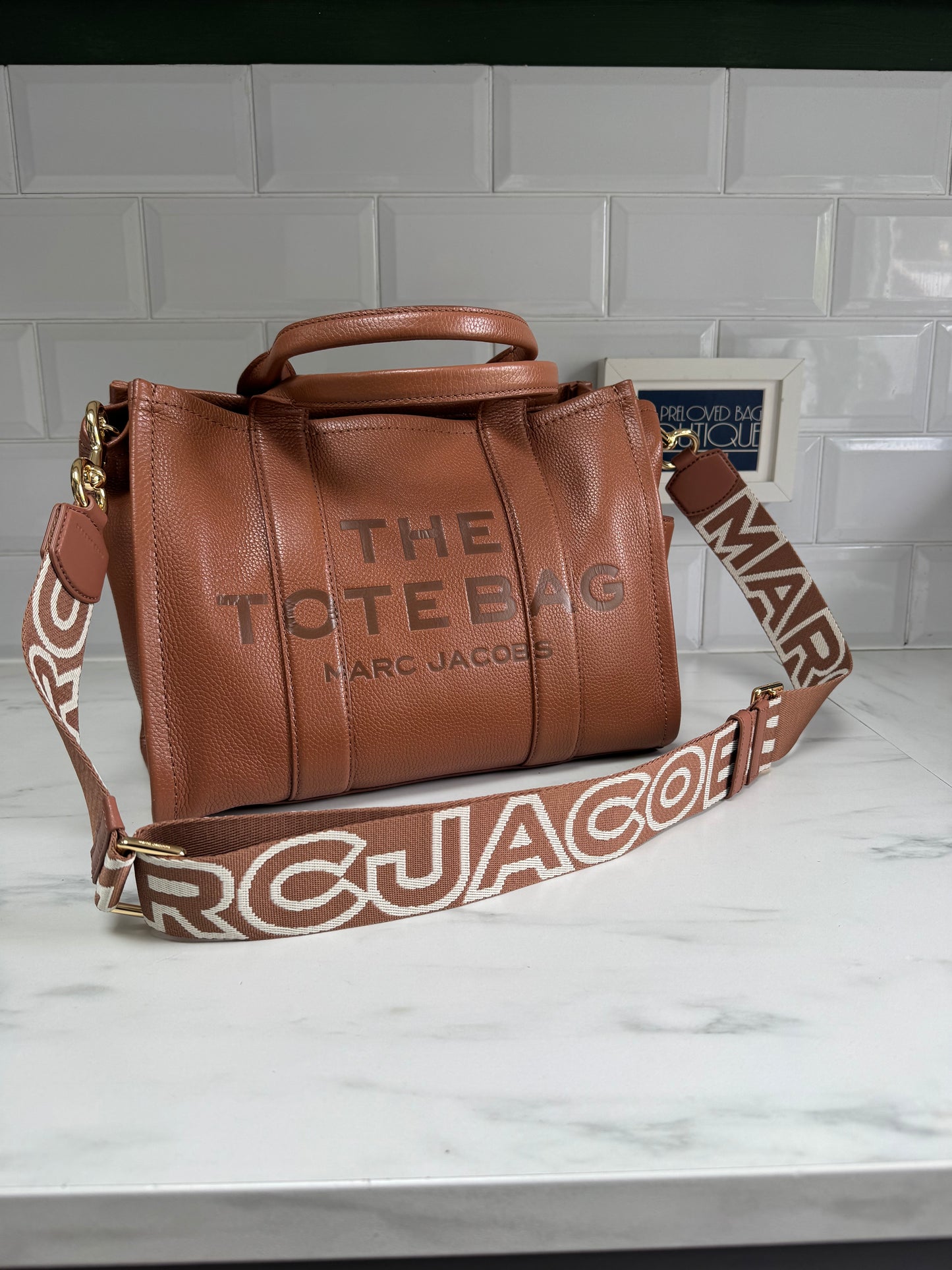 Marc Jacobs “The Tote Bag” Medium - Argan Oil