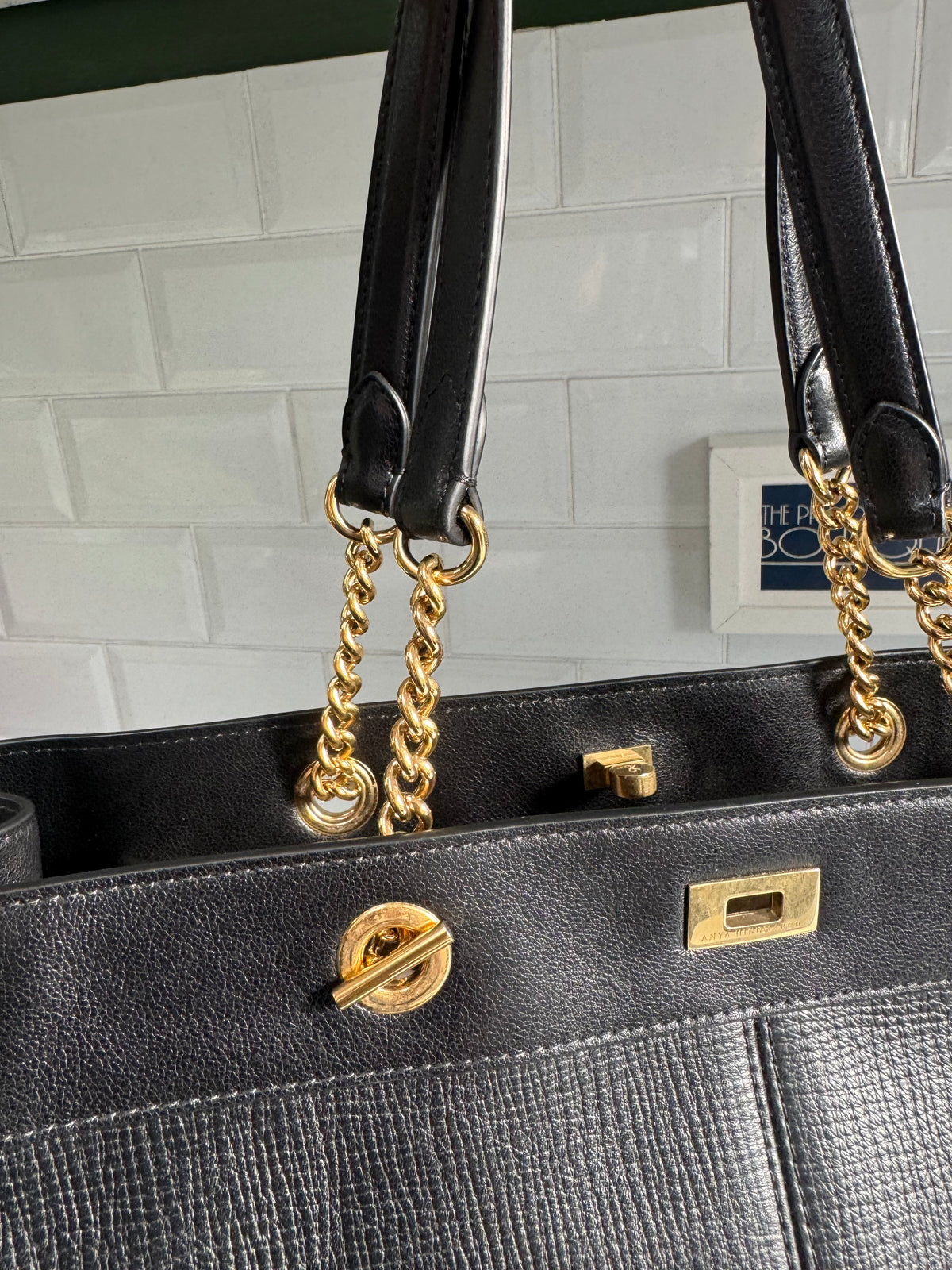 Anya Hindmarch Mortimer Tote - Black