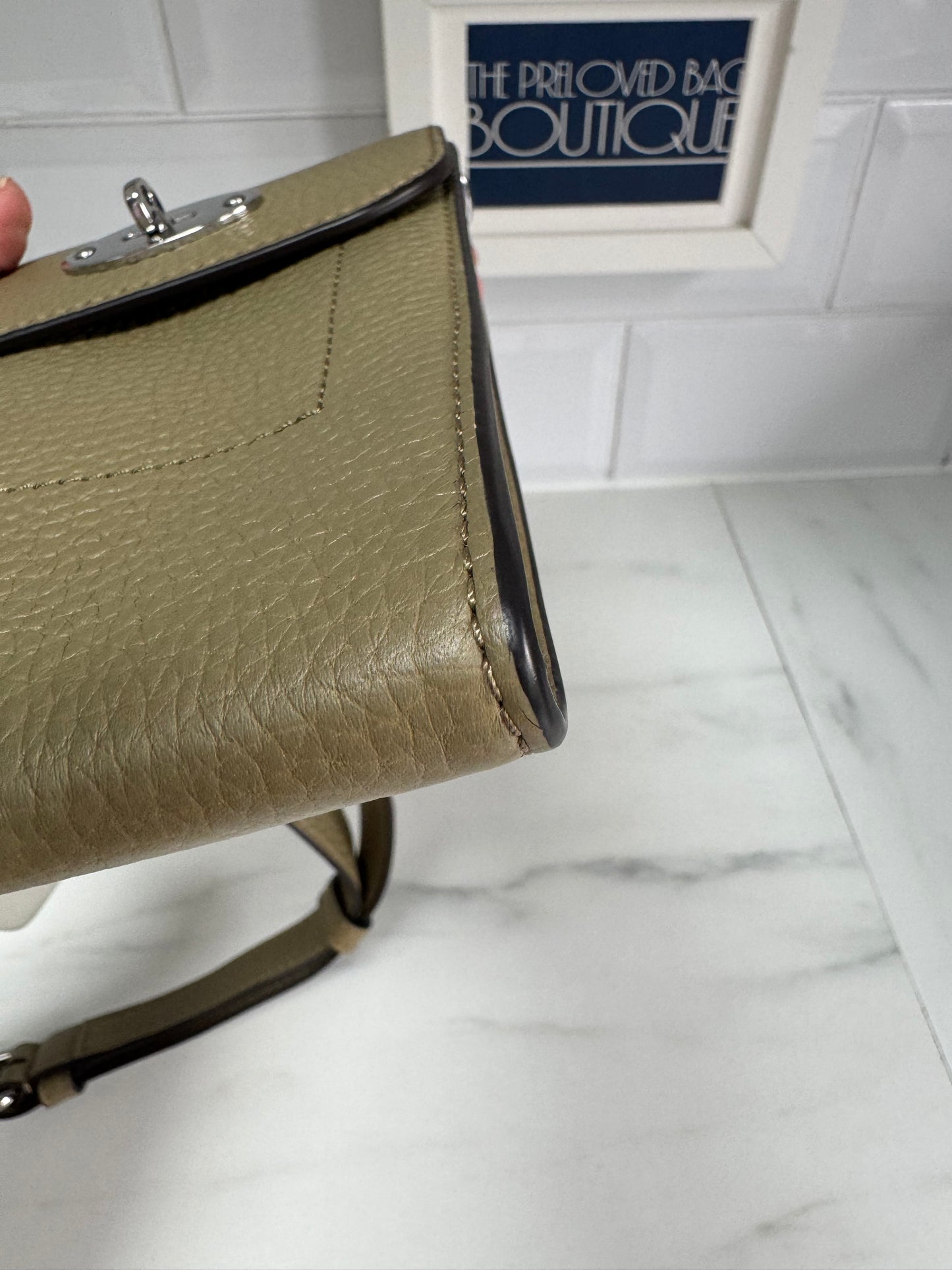 Mulberry Mini Antony - Summer Khaki