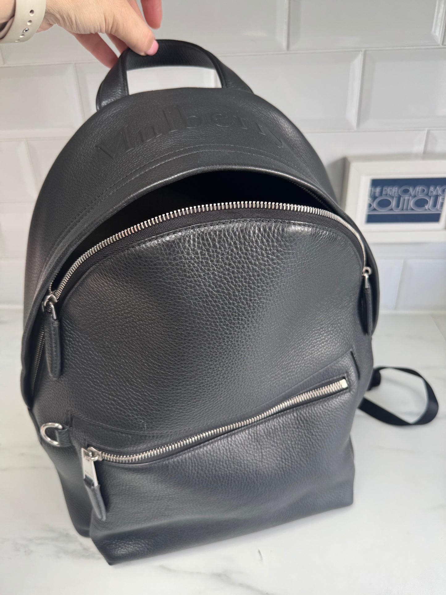 Mulberry Heritage Backpack - Black