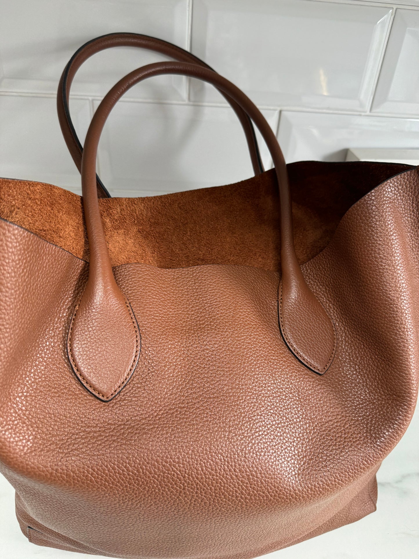 Mulberry Blossom Tote - Oak (2)