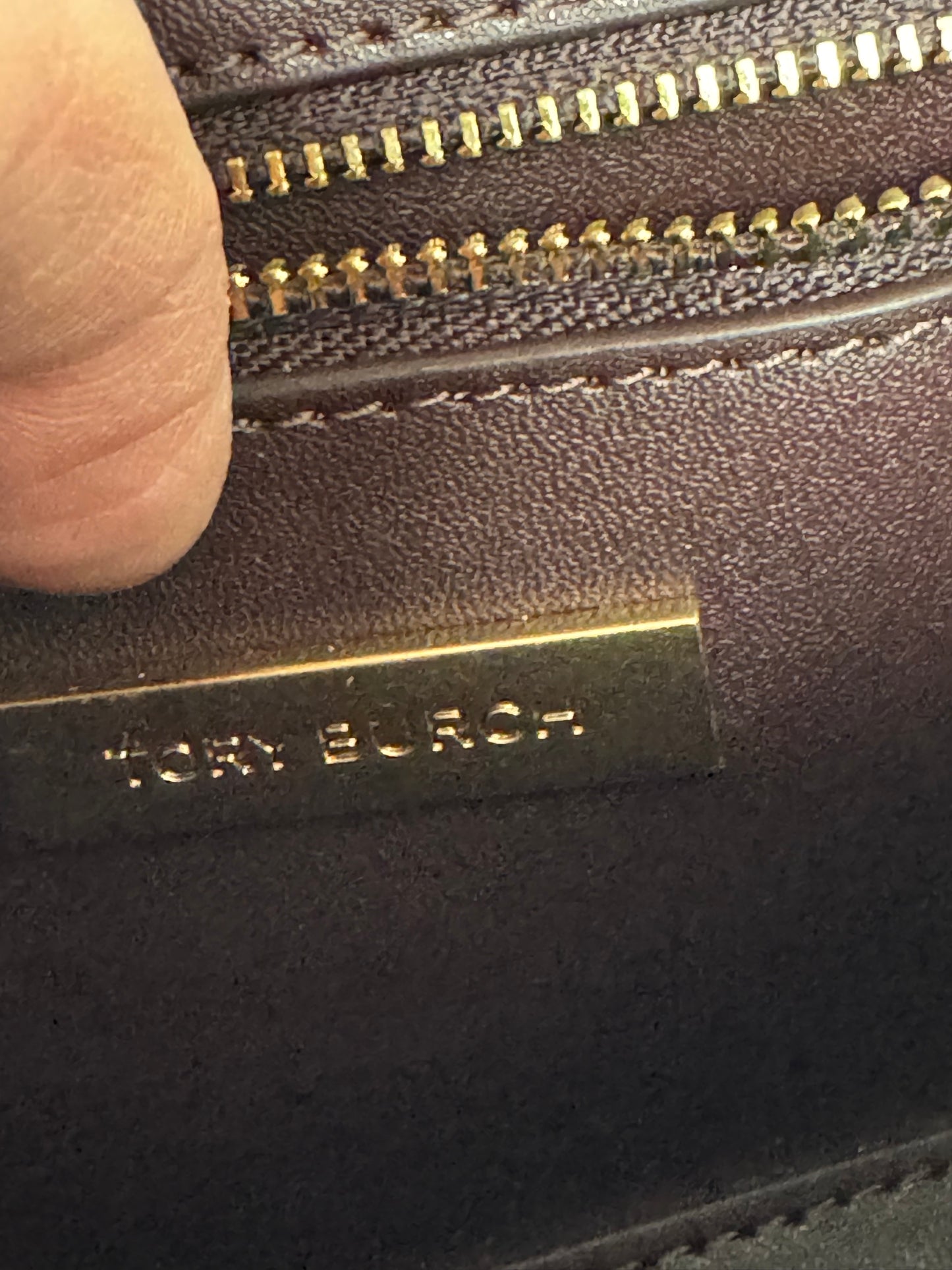 Tory Burch Fleming Shoulder Bag - Burgundy