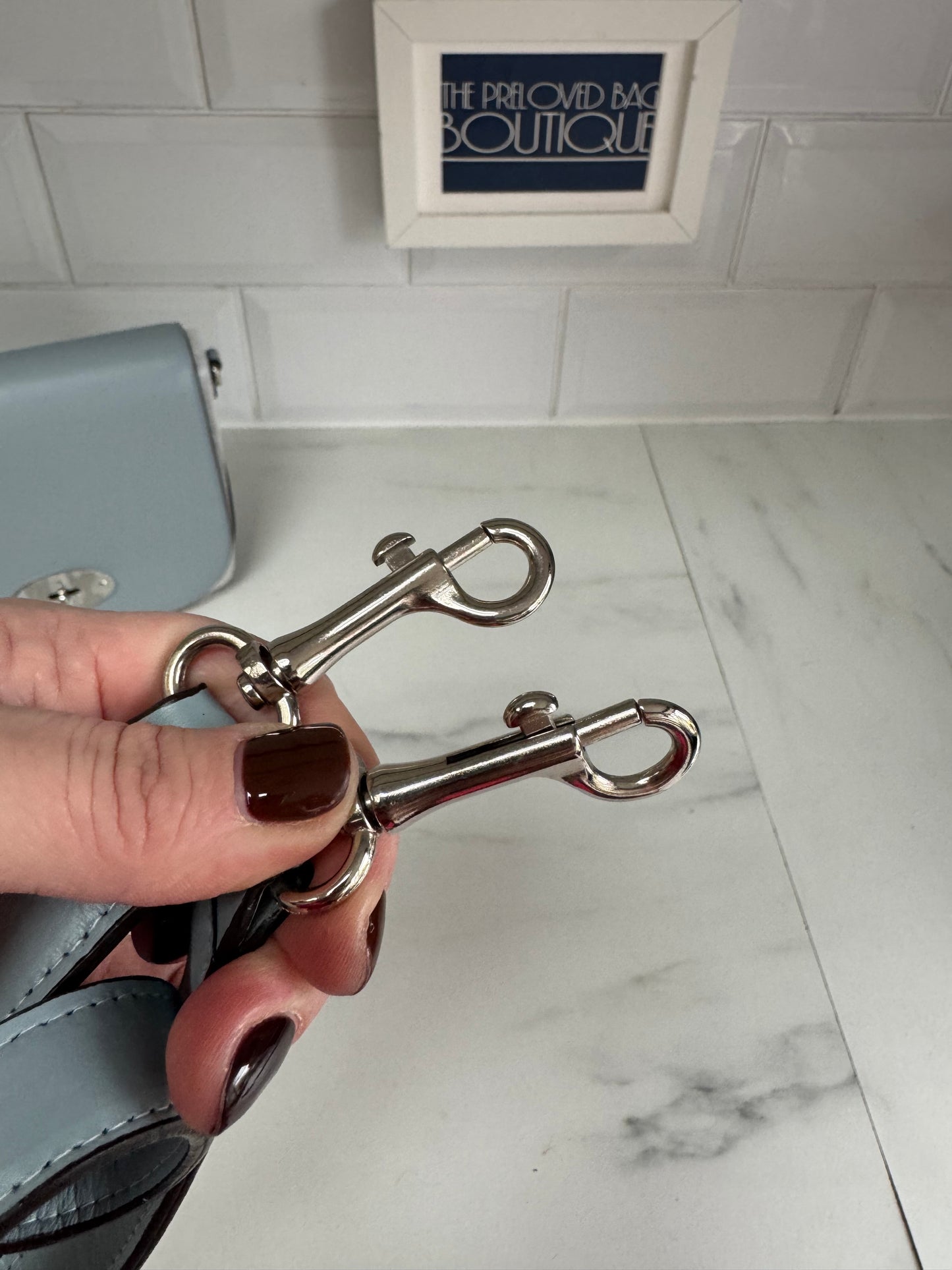 Mulberry Darley Satchel - Cloud