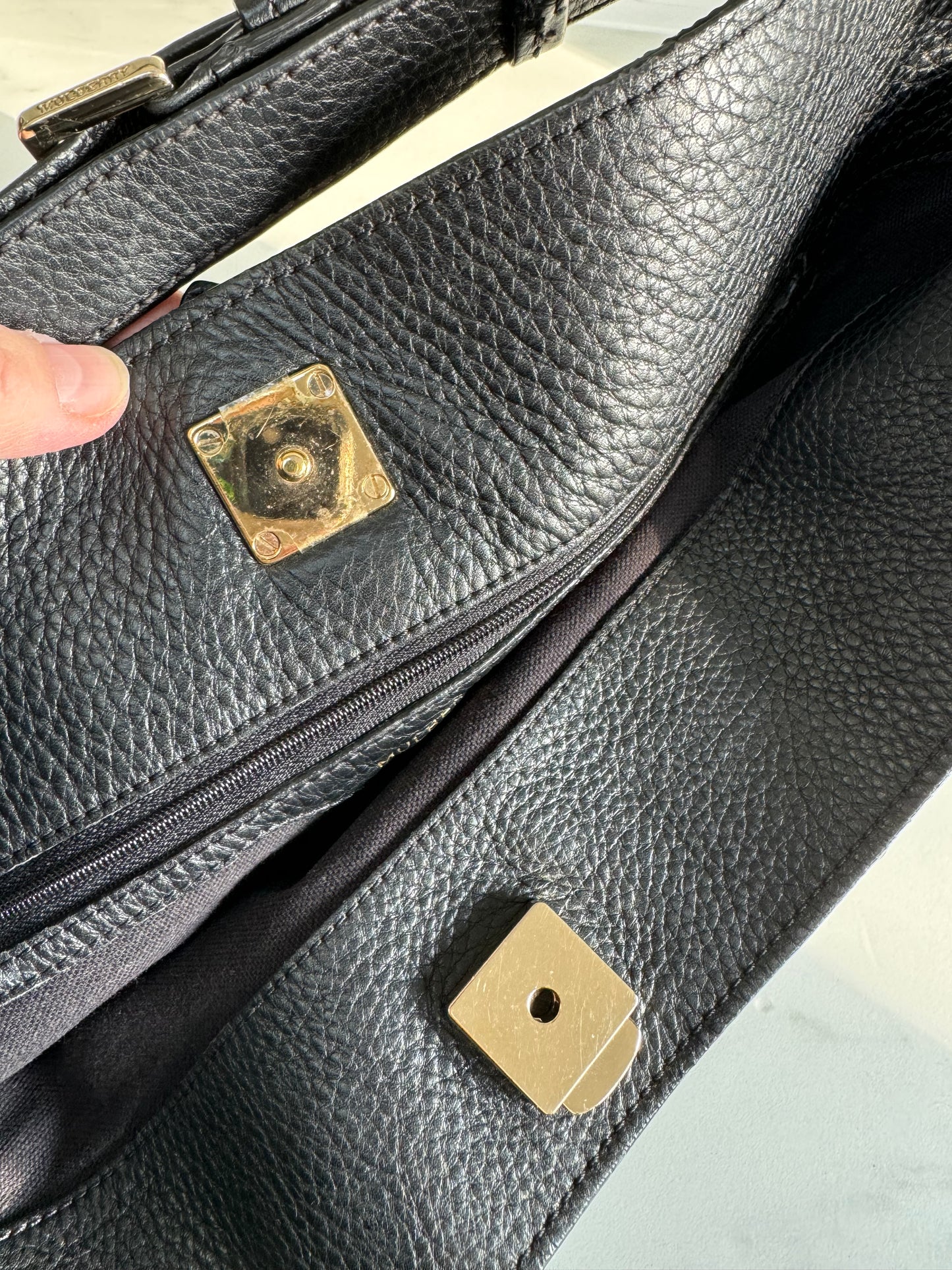Mulberry Tessie Hobo (2) - Black
