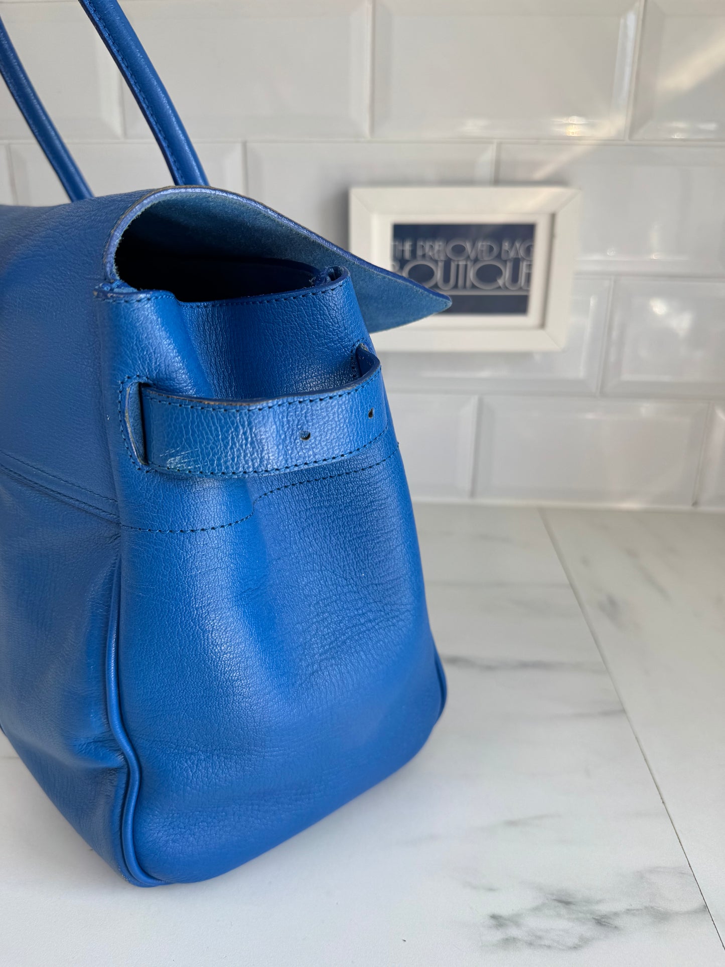 Mulberry Heritage Bayswater - Electric Blue