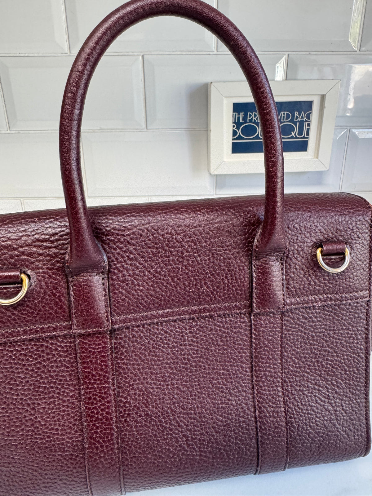 Mulberry Small Bayswater - Oxblood