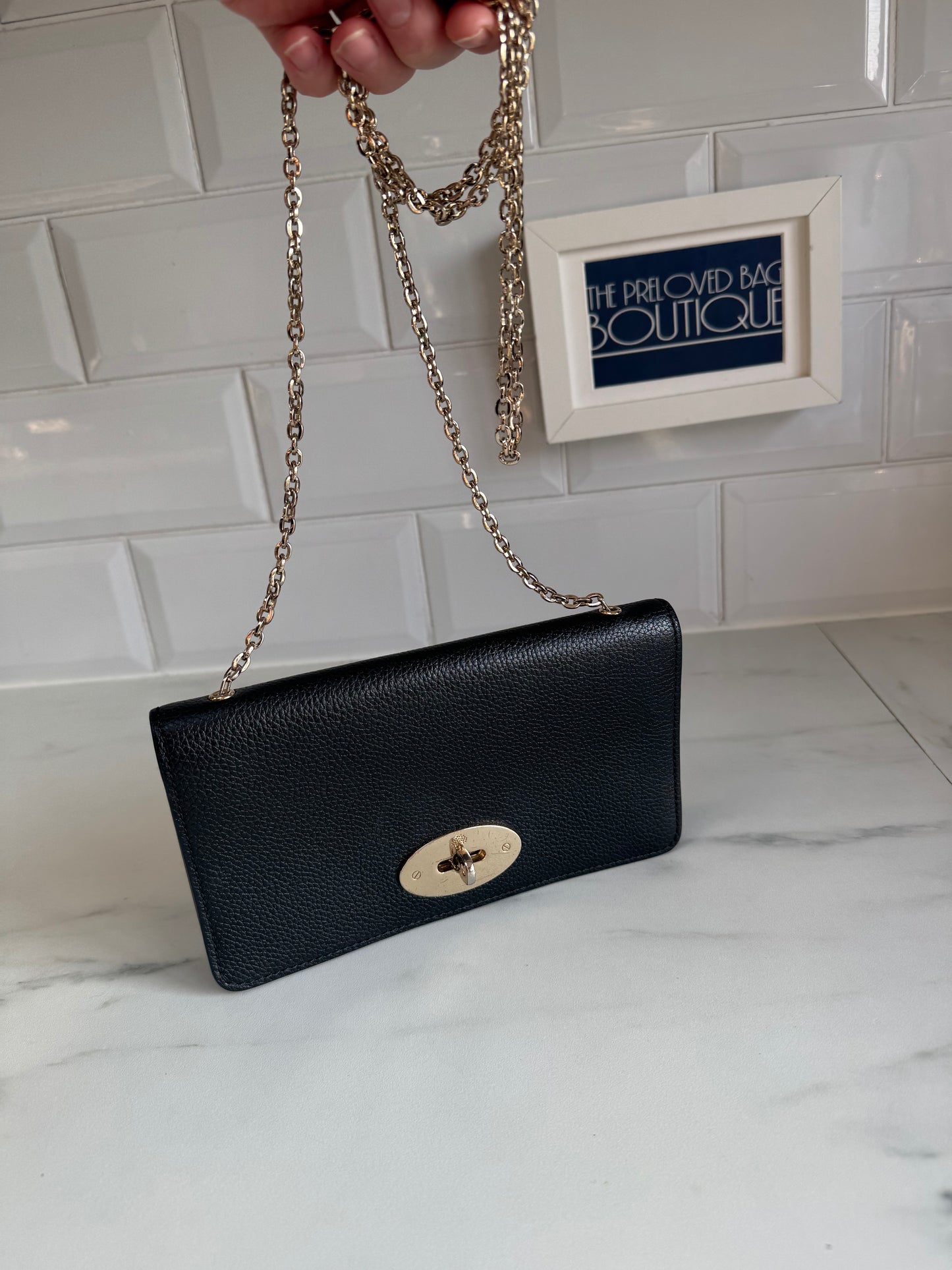 Mulberry Bayswater Clutch - Black