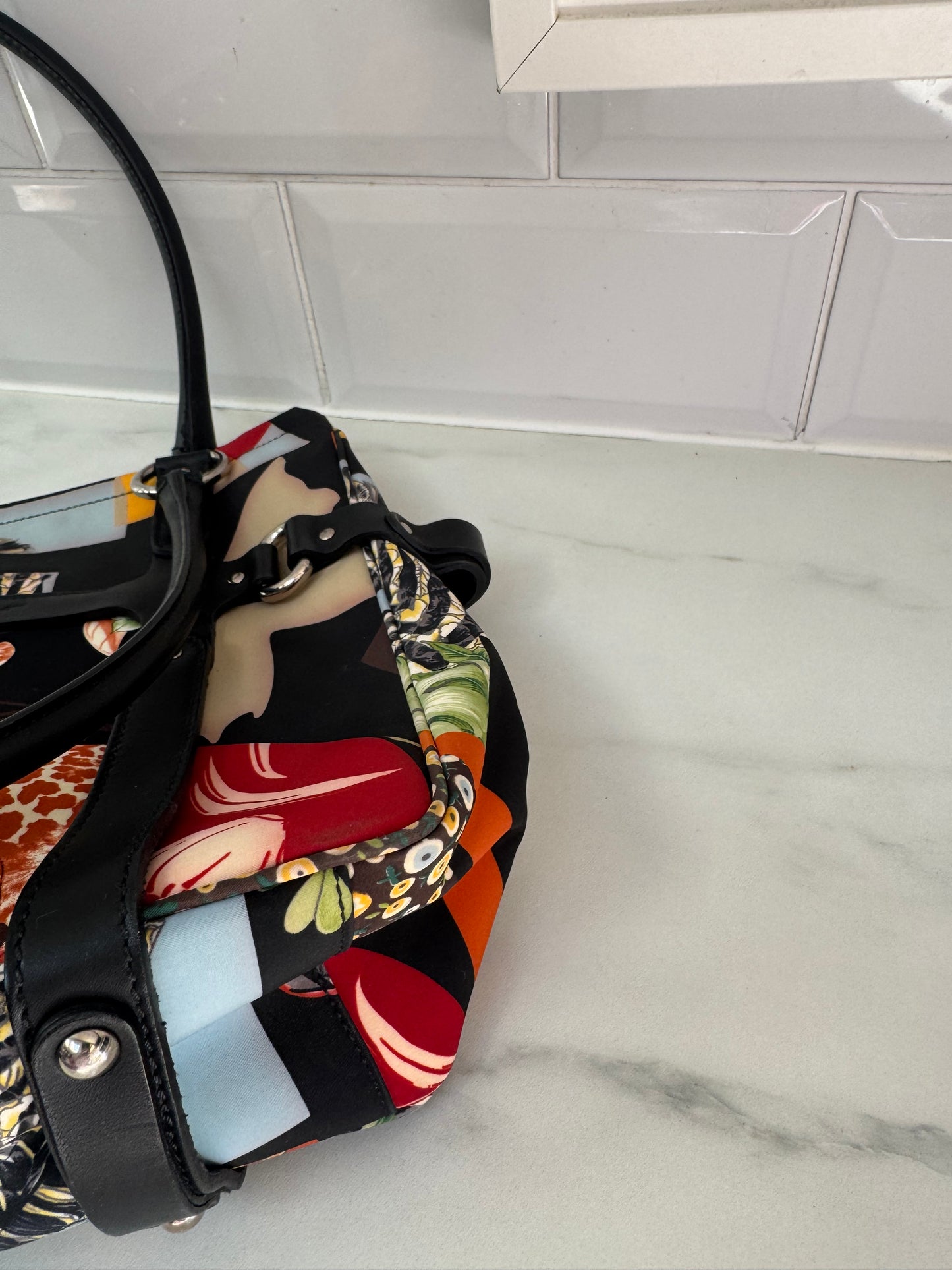Salvatore Feragamo Tote - Black, Red, Brown, Orange