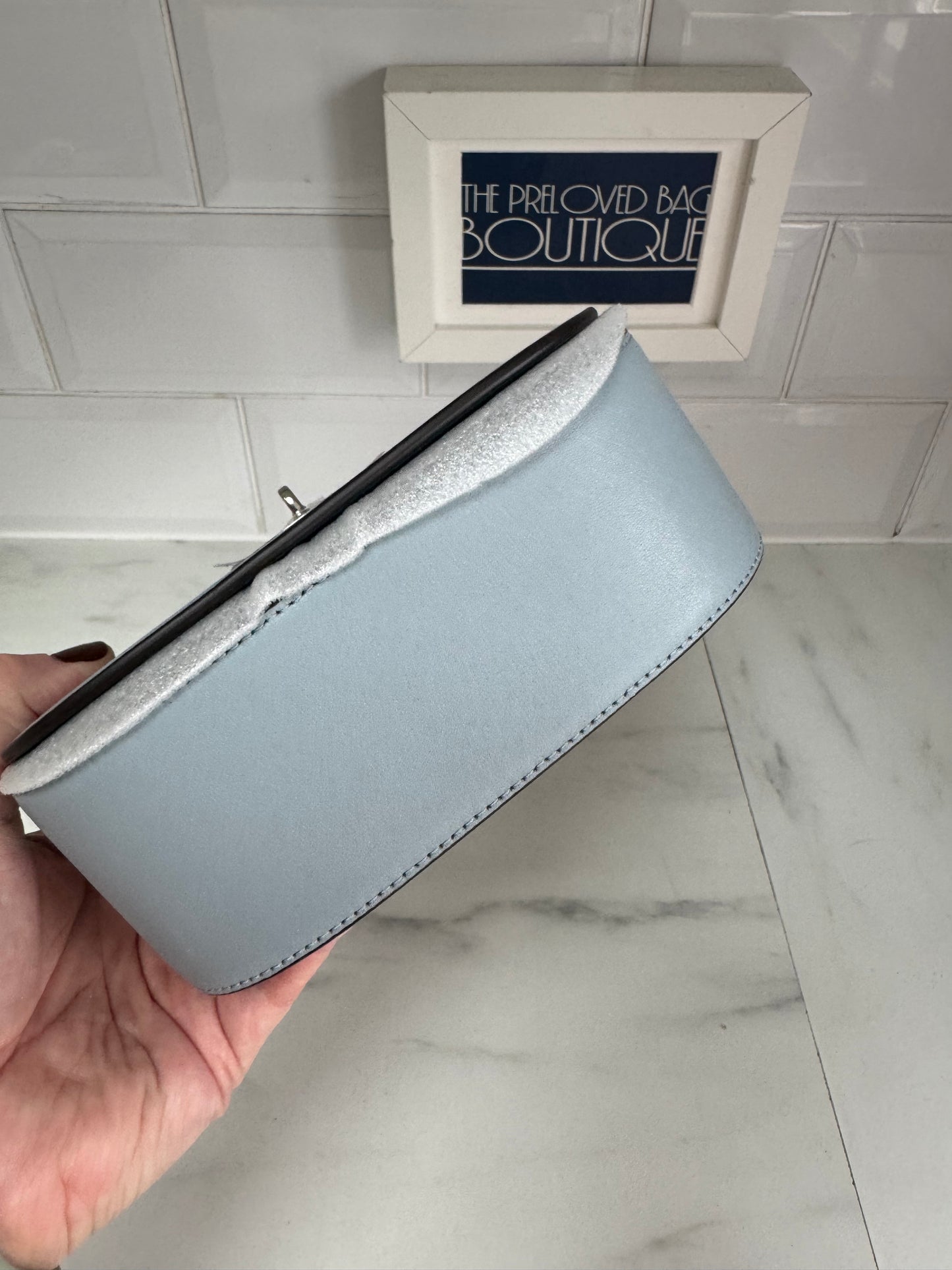 Mulberry Darley Satchel - Cloud