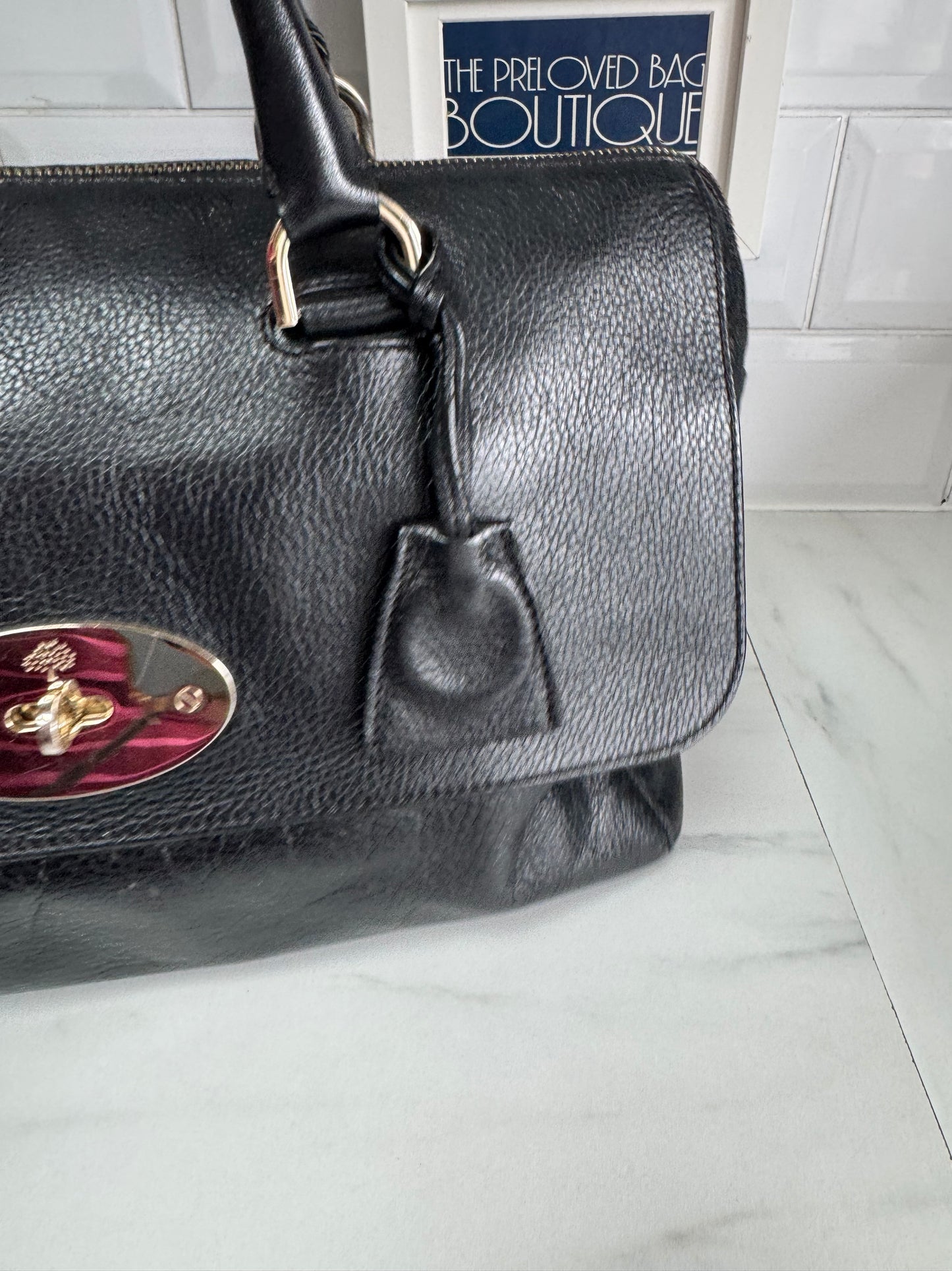 Mulberry Large Del Rey - Black