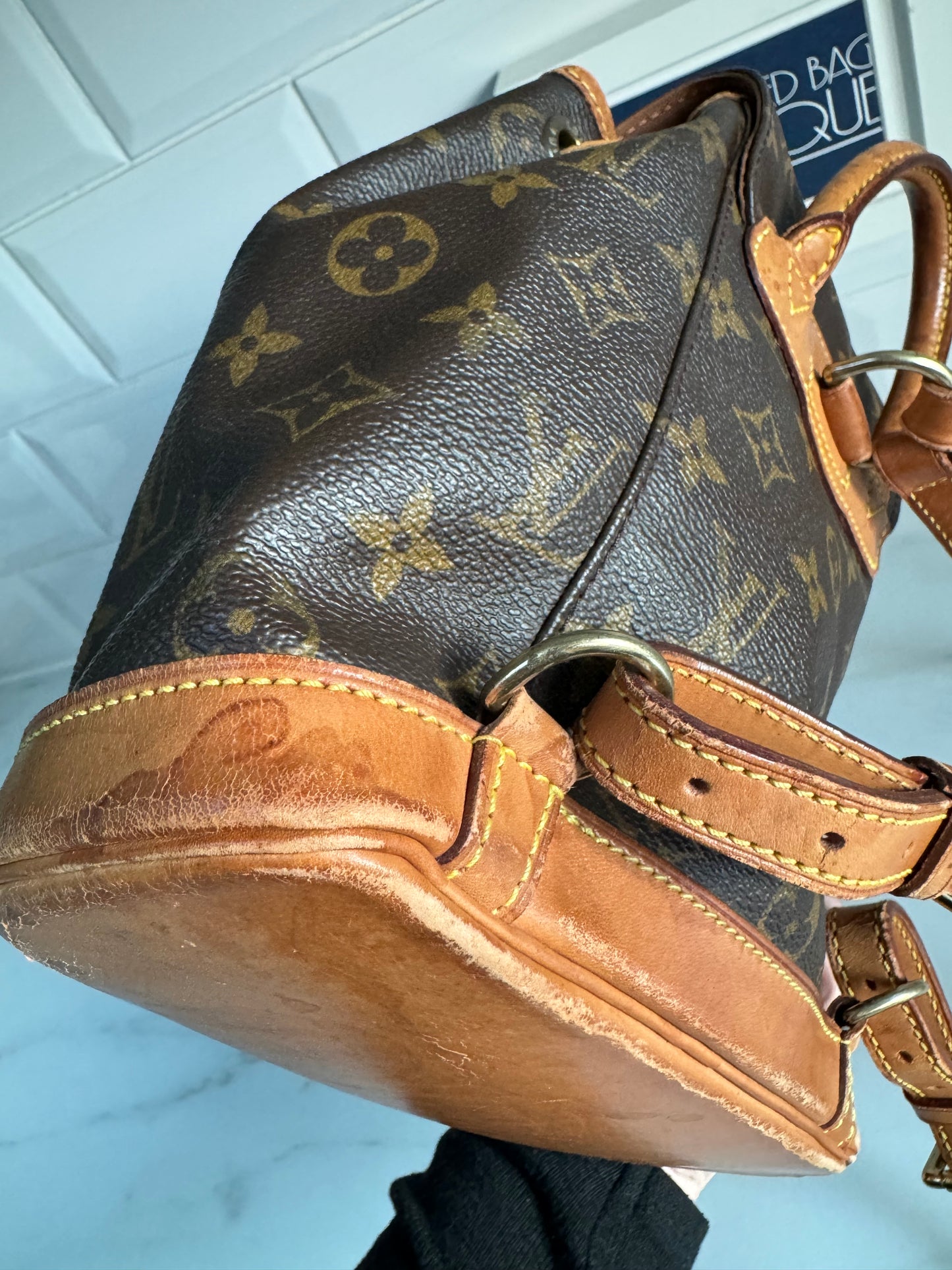 Louis Vuitton Vintage Montsouris Mini Backpack - Monogram