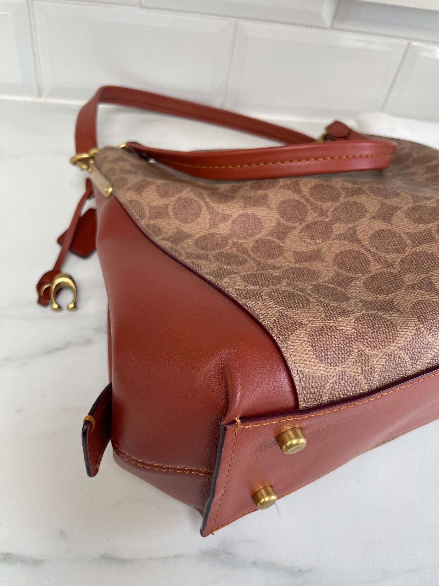 Coach Monogram Dalton Hobo