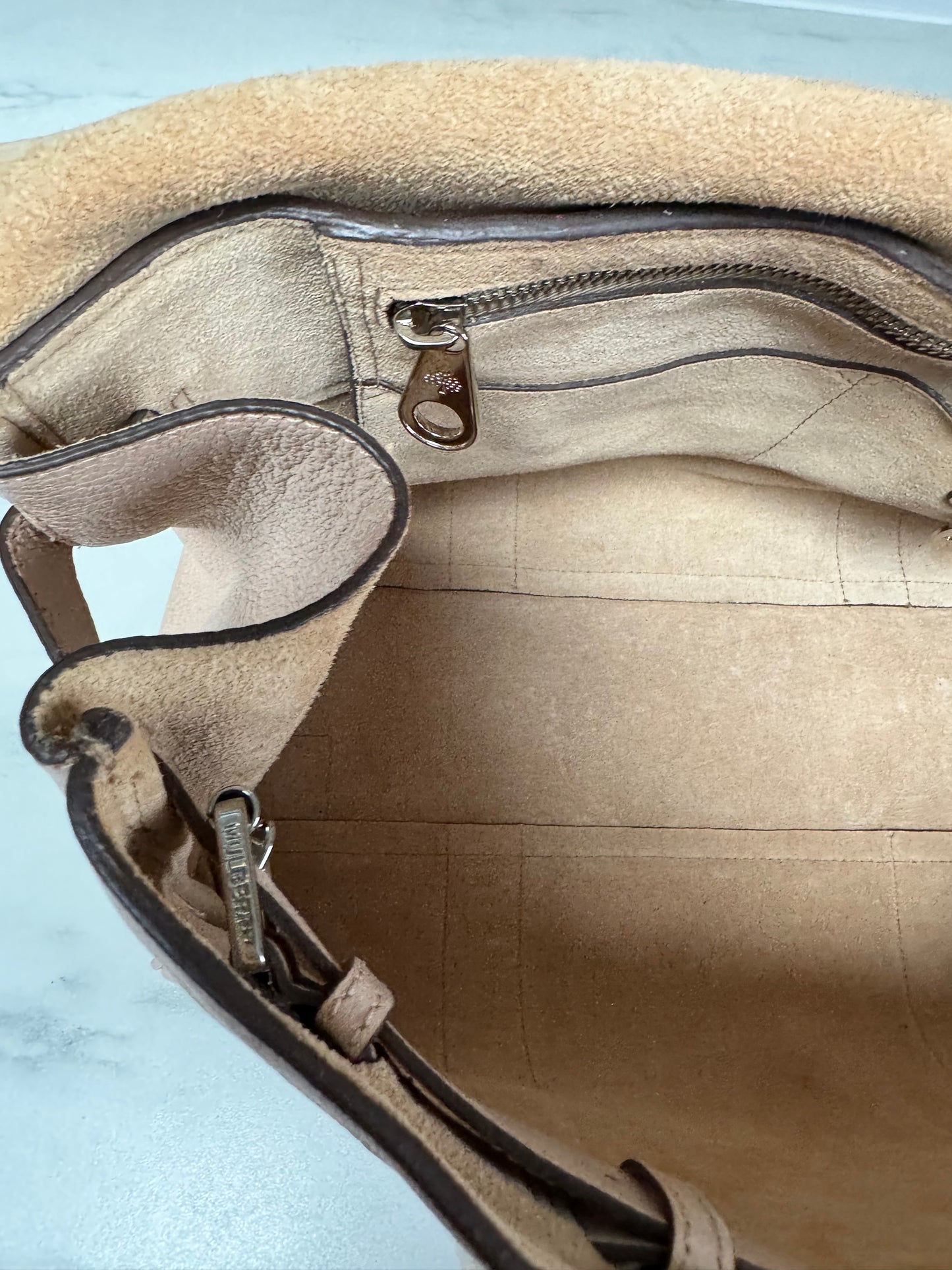 Mulberry Bayswater - putty/neutral/nude