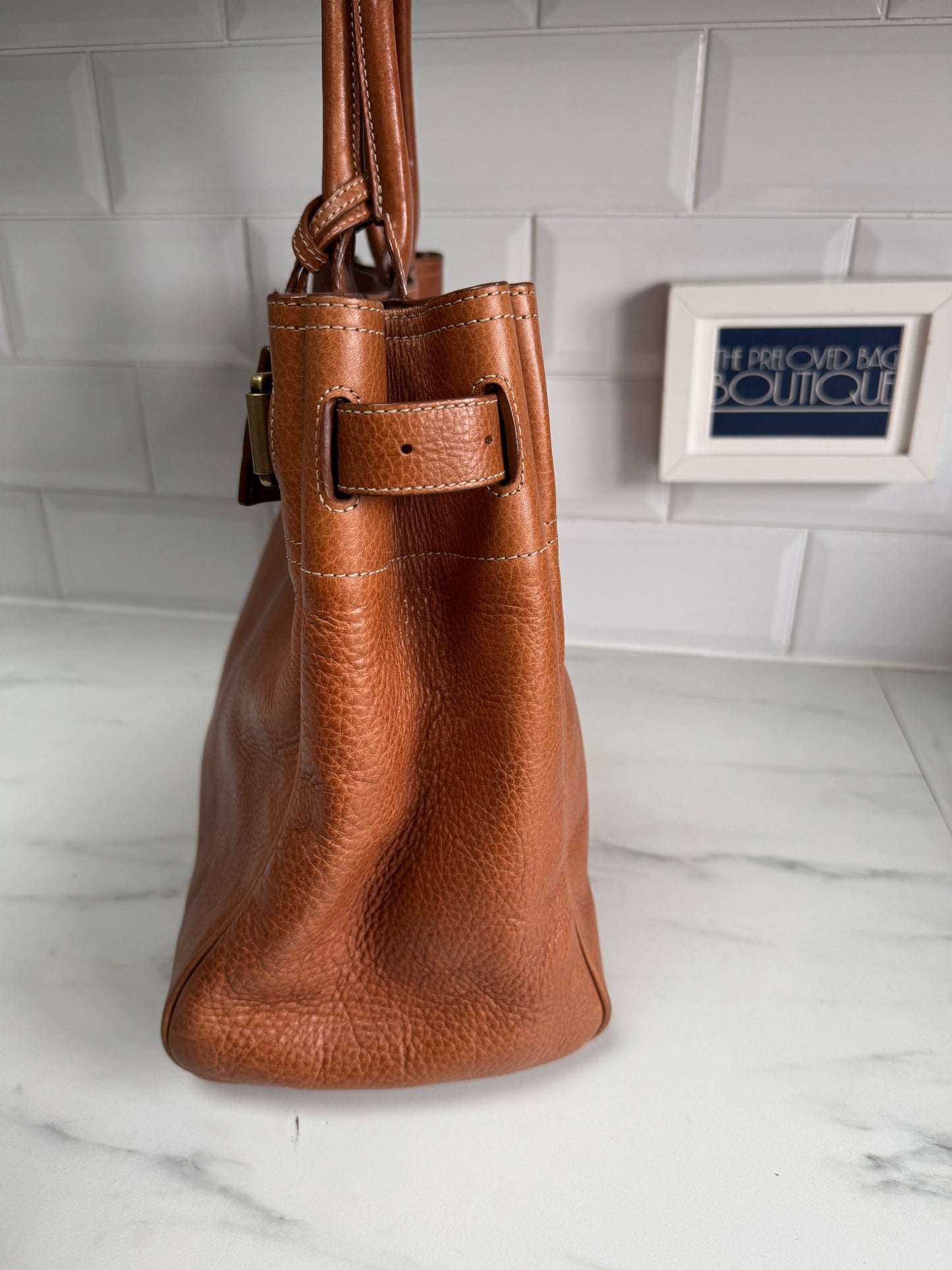 Mulberry Bayswater Open Top Tote - Oak