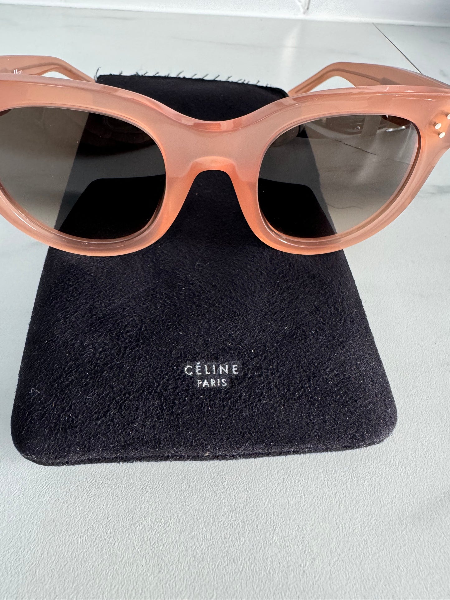 Celine Audrey Sunglasses - Pink