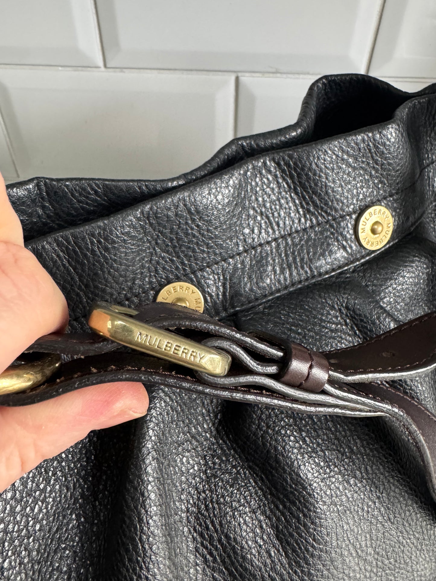 Mulberry Mitzy Messenger - Black