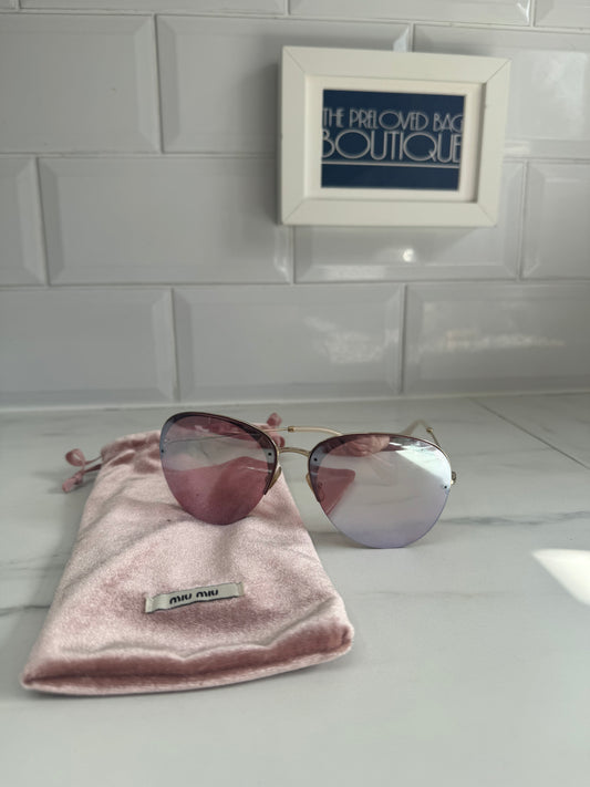 Miu Miu Sunglasses - pink