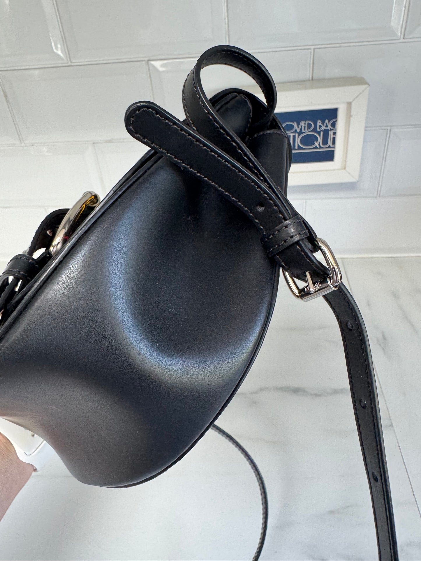 Vivienne Westwood Alex Saddle Bag - Black, Yellow, Red