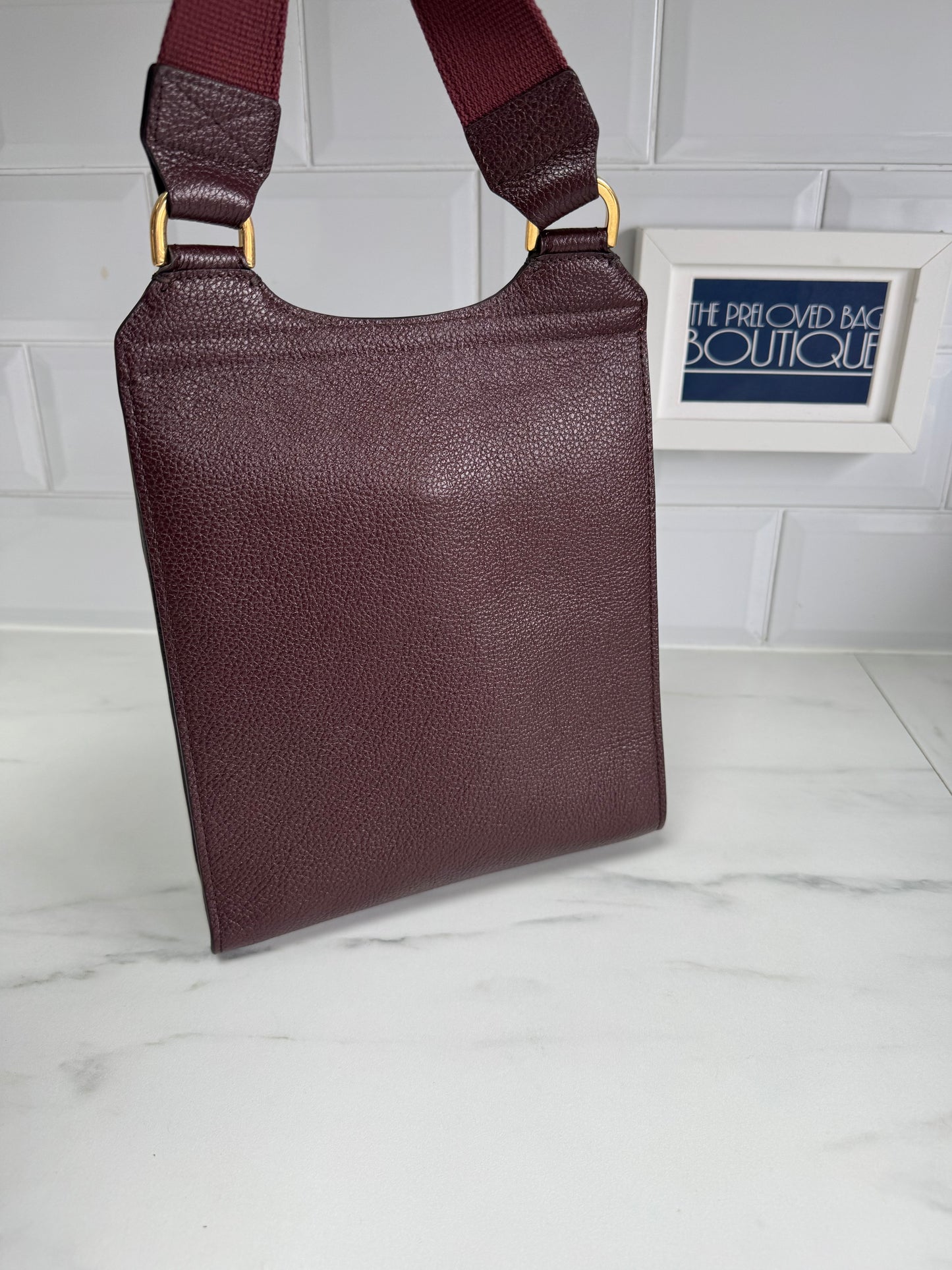 Mulberry Small Antony - Oxblood