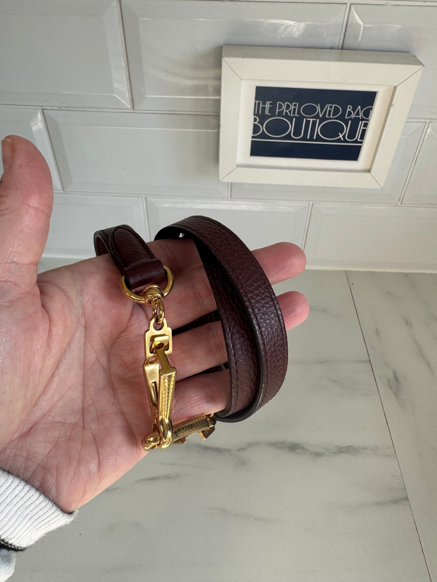 Mulberry Hampstead Bucket Bag - Oxblood