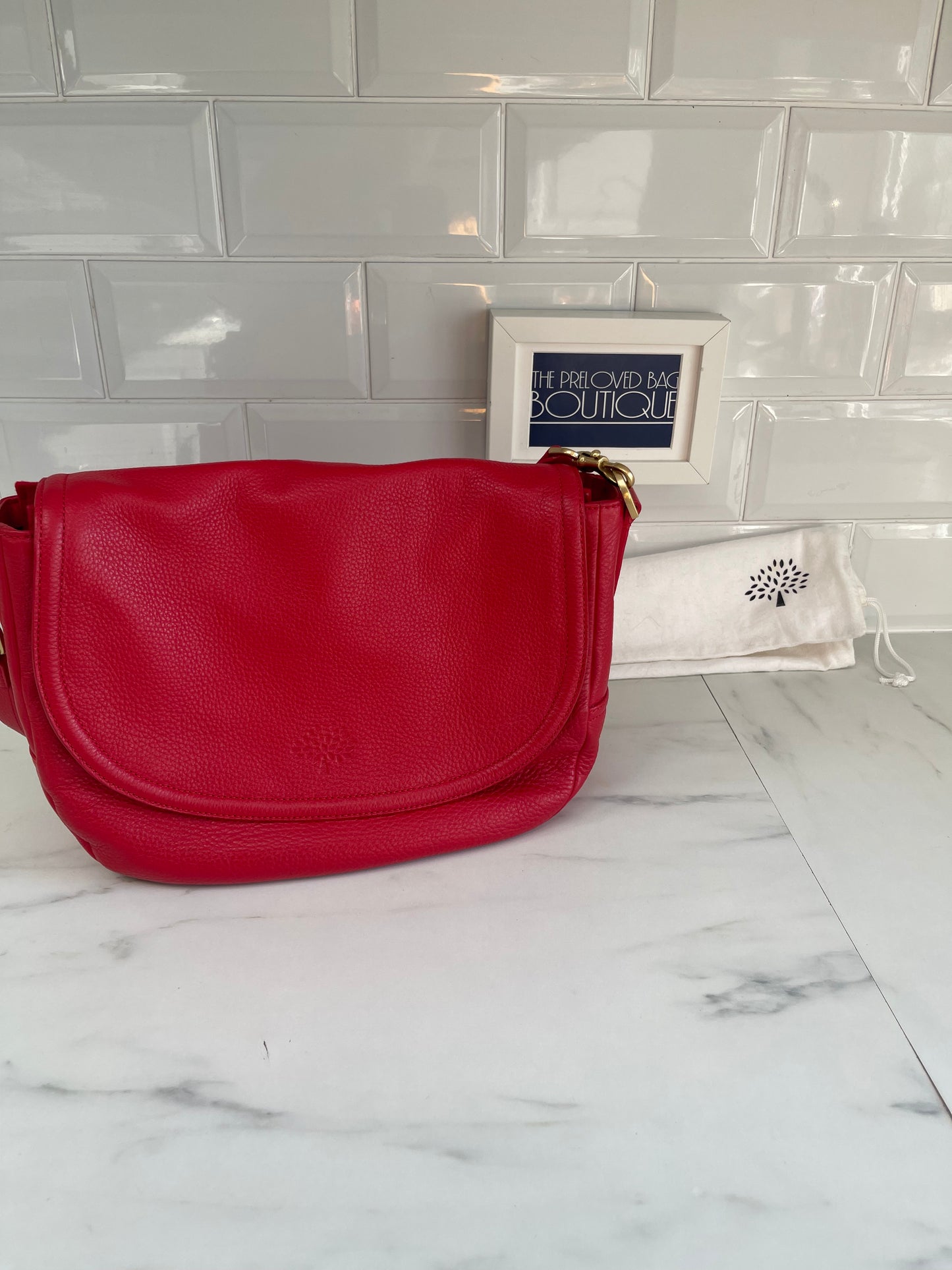 Mulberry Effie Satchel - Red