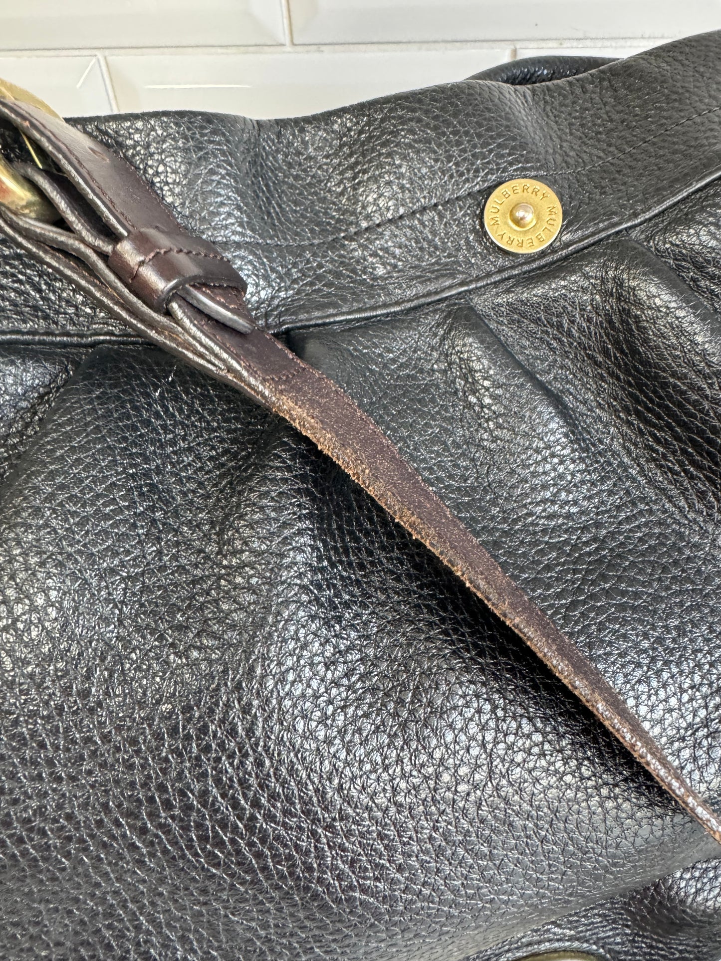 Mulberry Mitzy Messenger (2) - Black