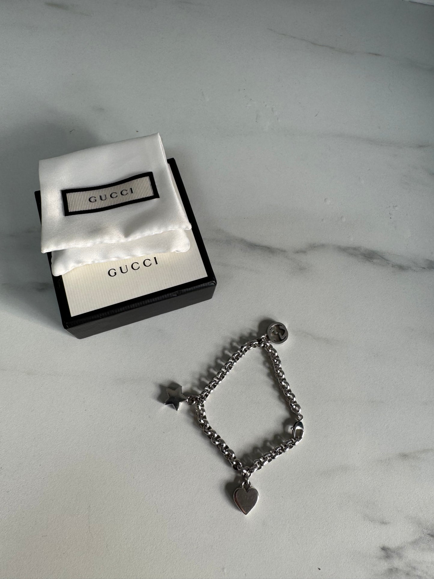 Gucci Charm Bracelet - Silver