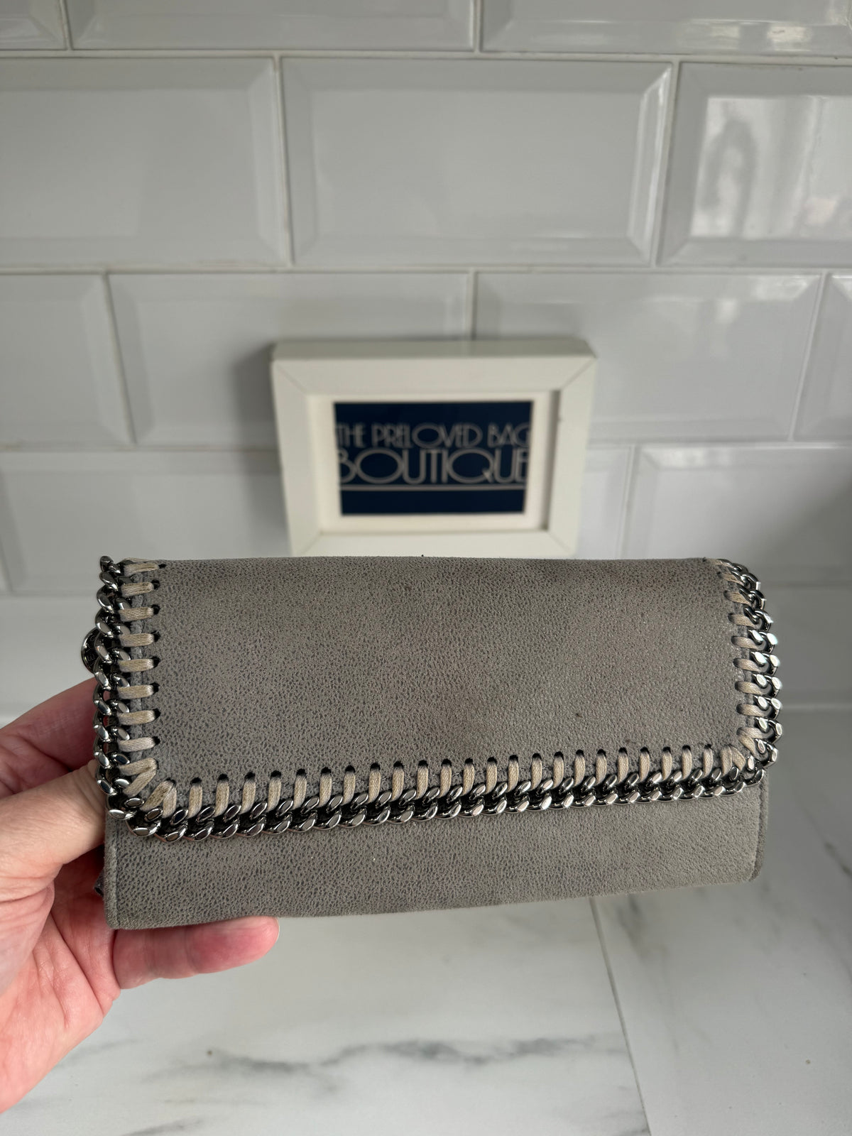 Stella McCartney Falabella Purse - Grey