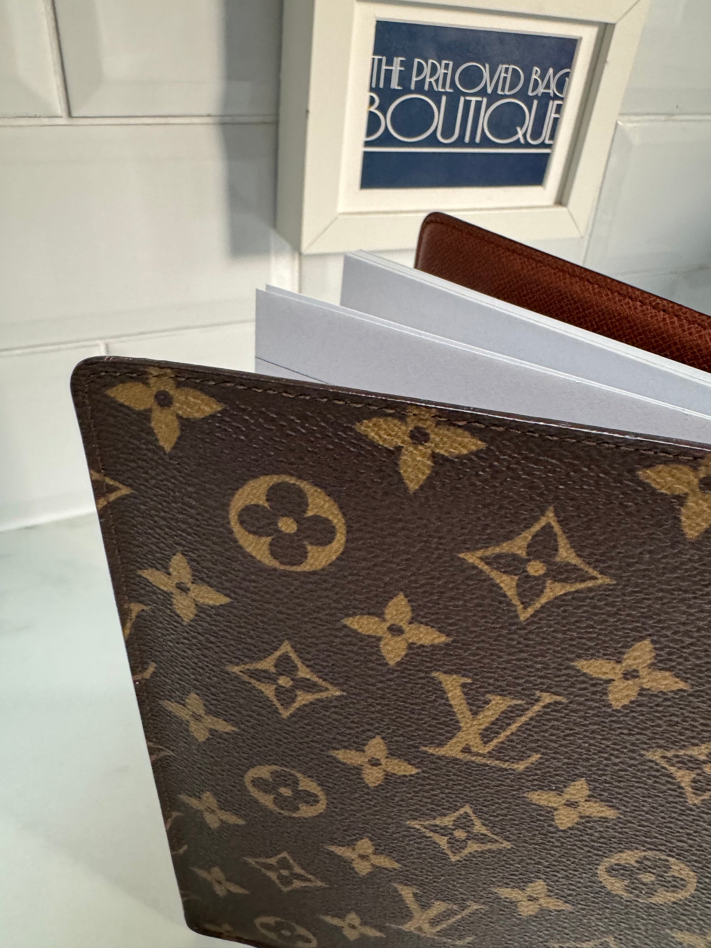 Louis Vuitton Notebook Cover - Monogram