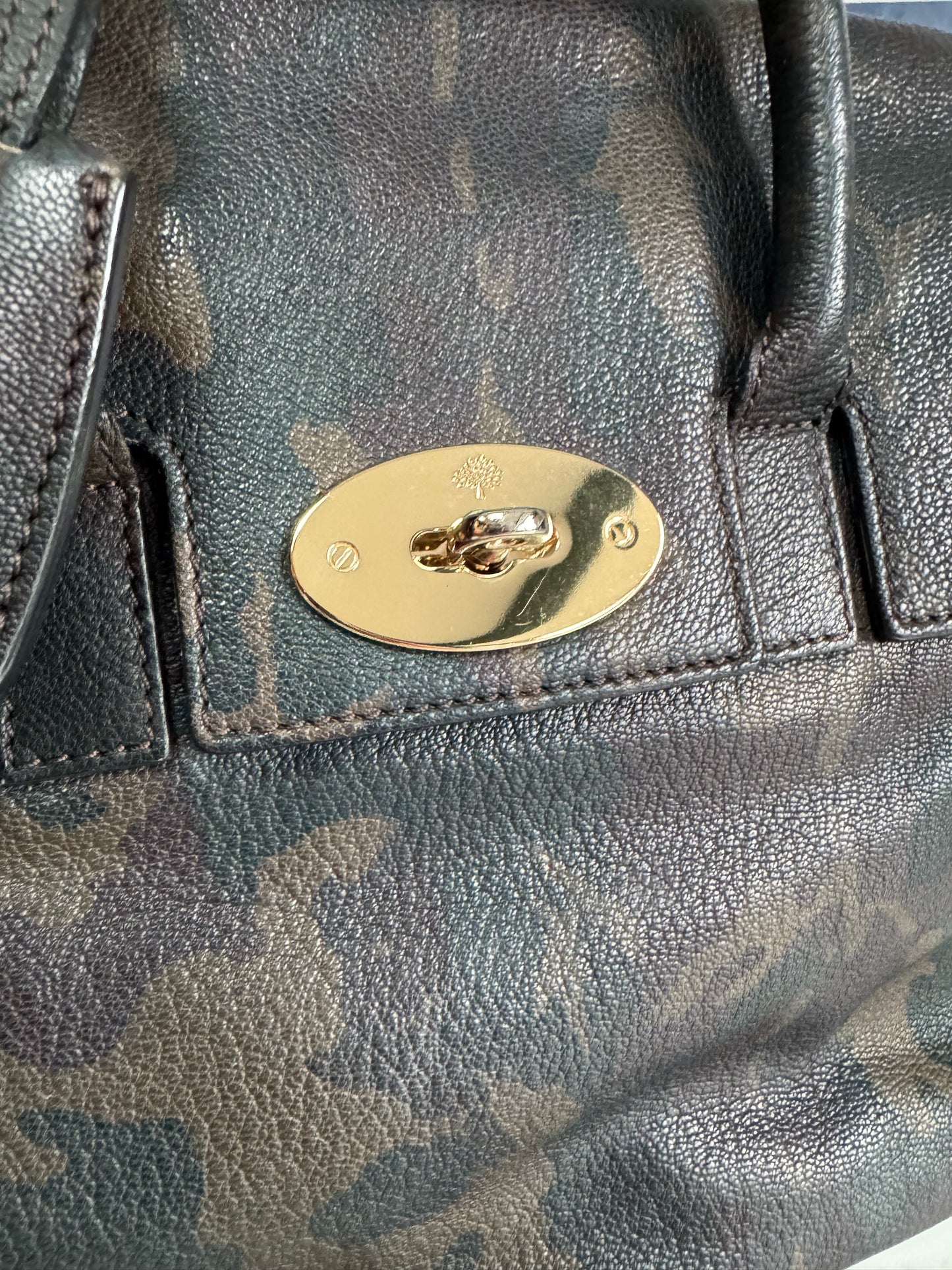 Mulberry Cara Delevigne Limited Edition Mini Backpack - khaki Green Camouflage