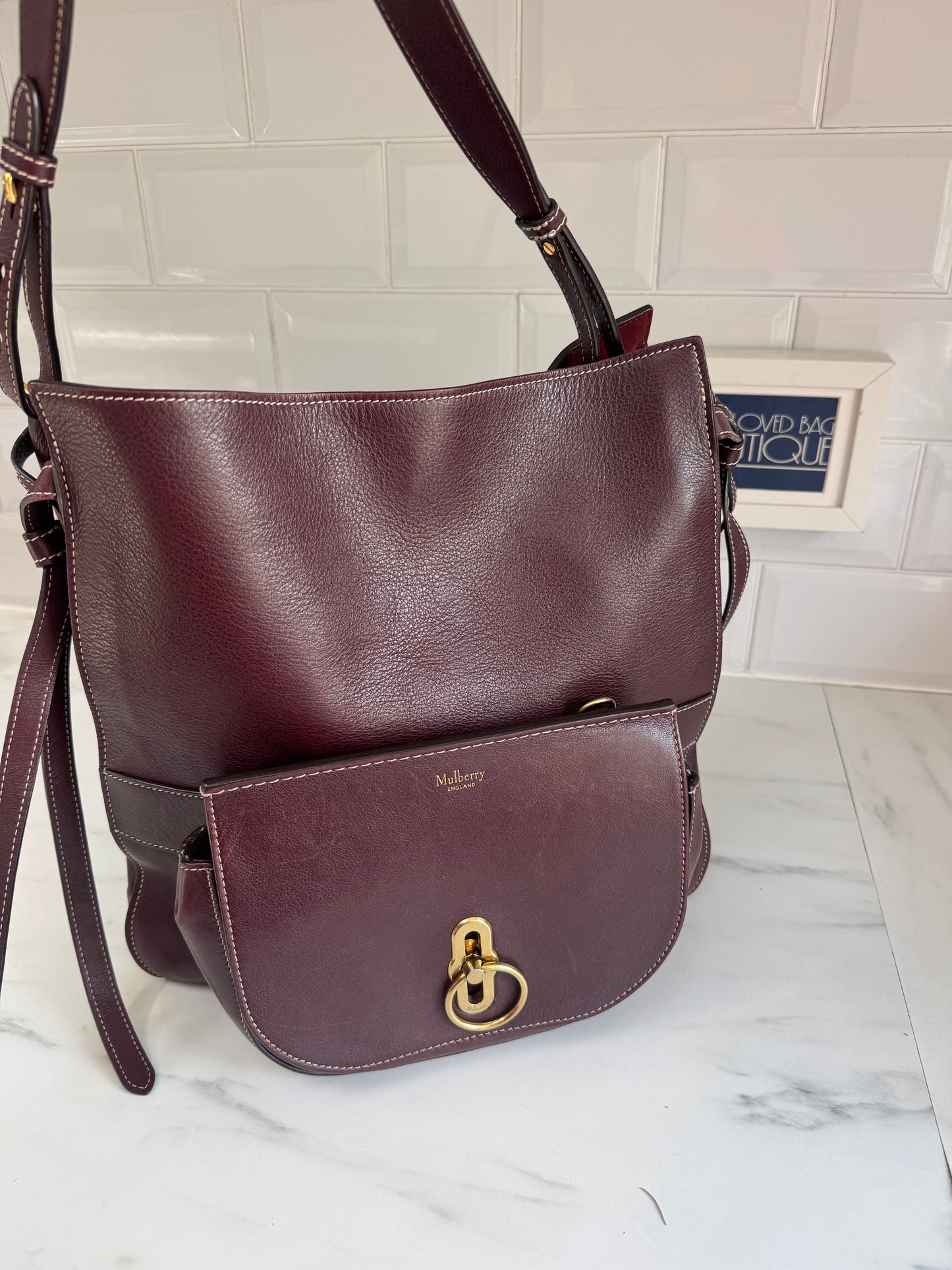 Mulberry Amberley Hoho - Oxblood