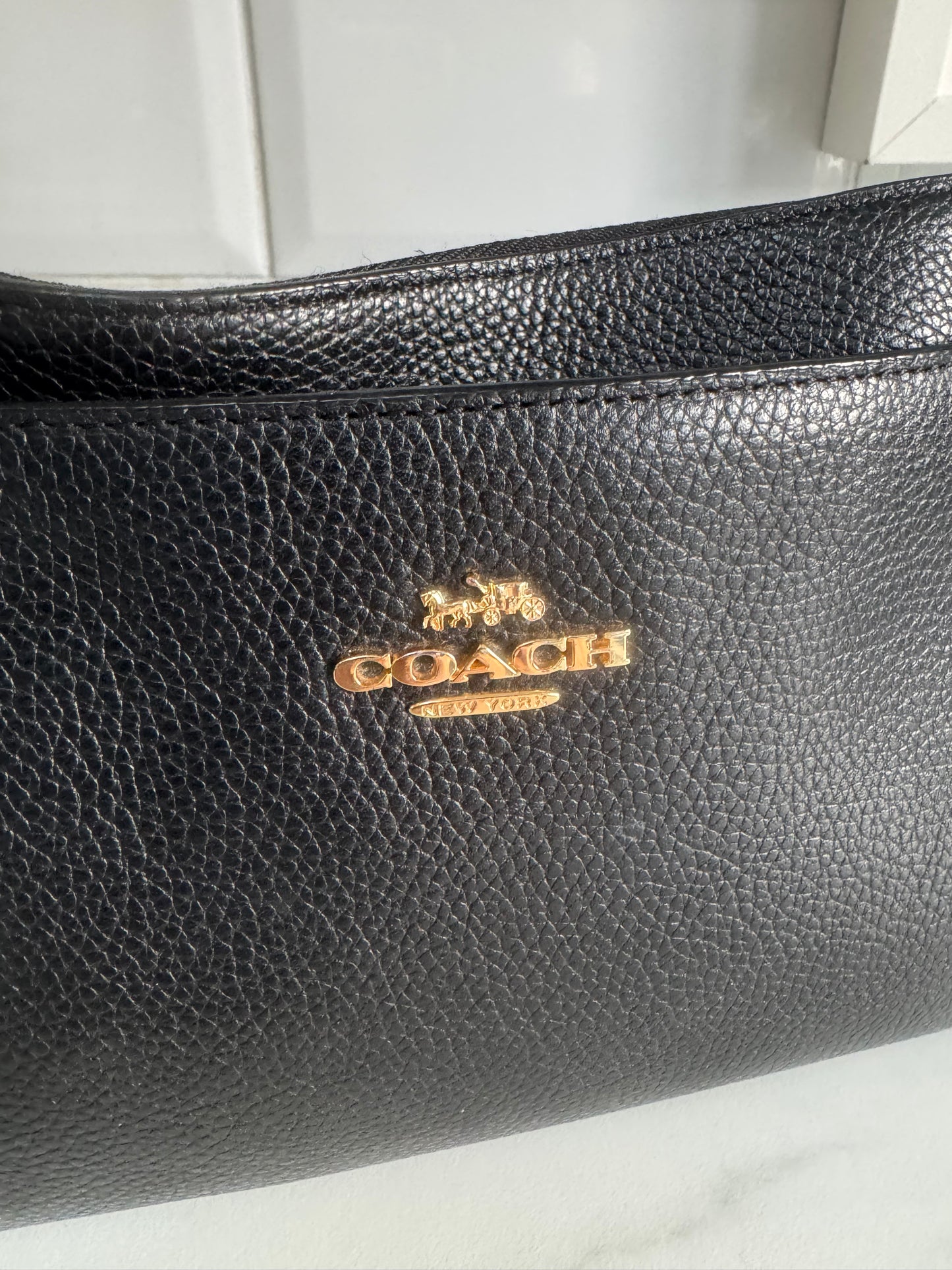 Coach Journal Crossbody - Black