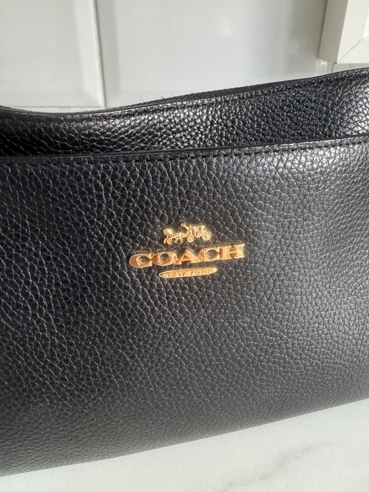 Coach Journal Crossbody - Black