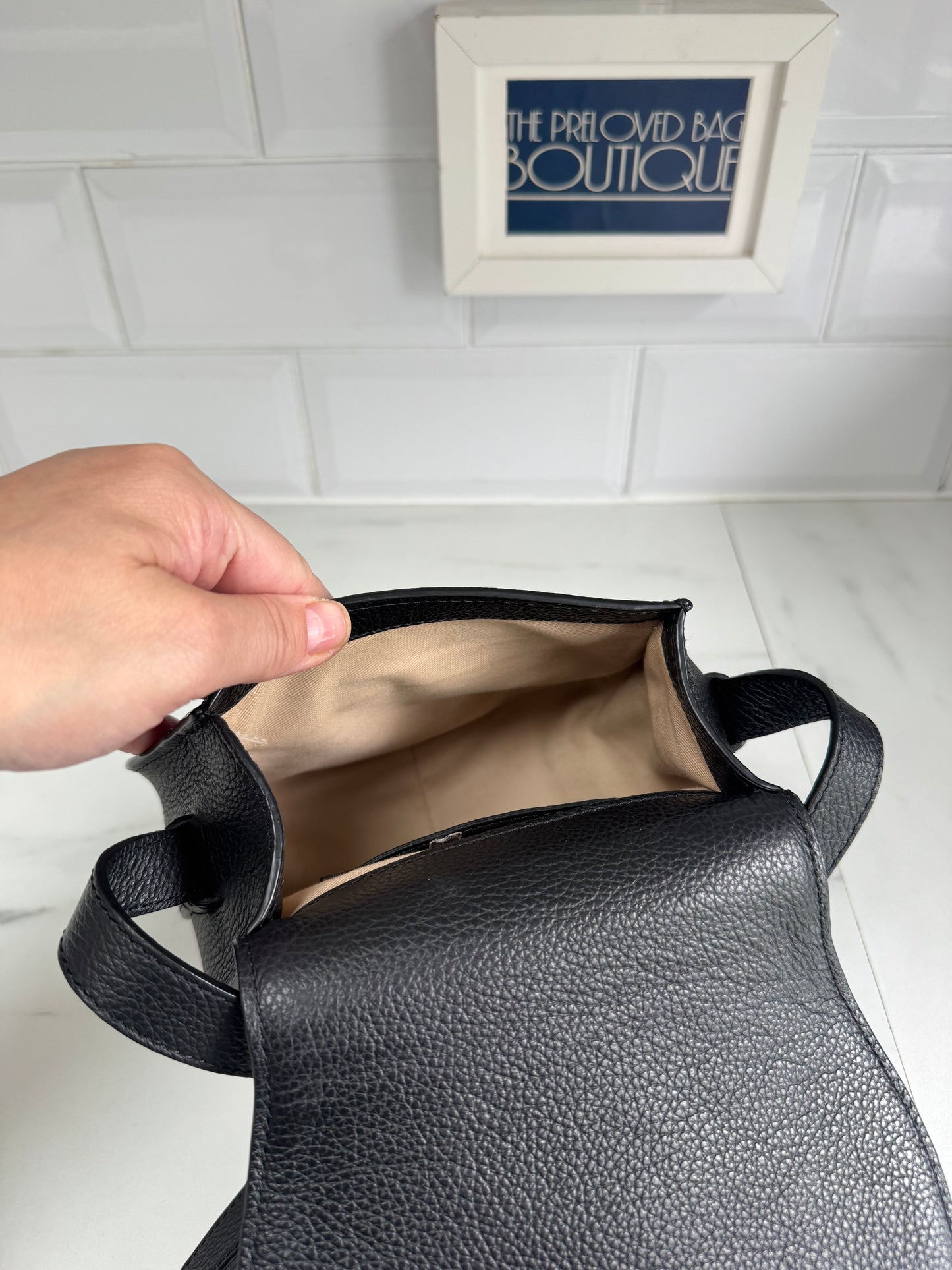 Chloé Small Marcie Saddle Bag - Black