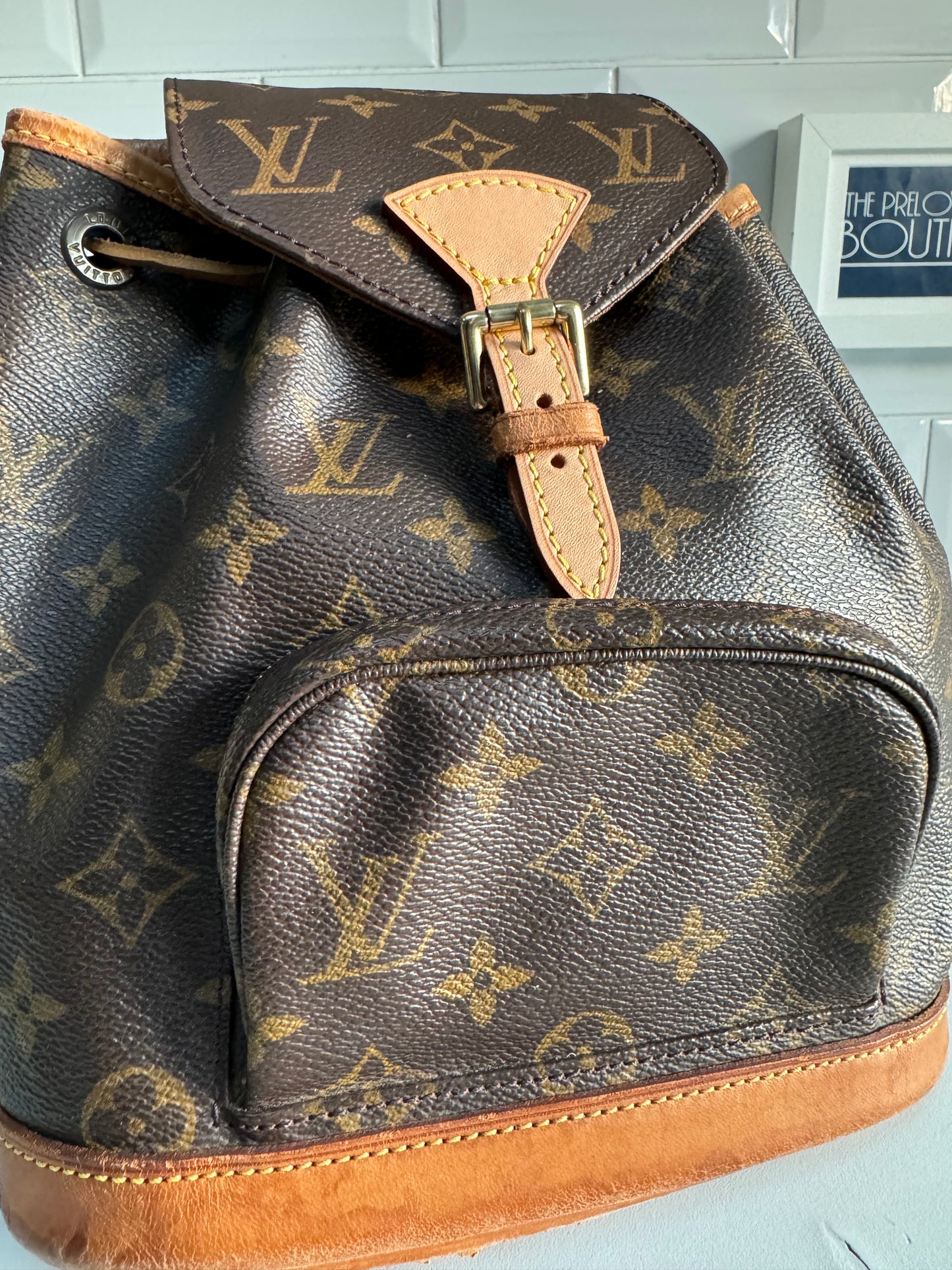 Louis Vuitton Vintage Montsouris Mini Backpack - Monogram