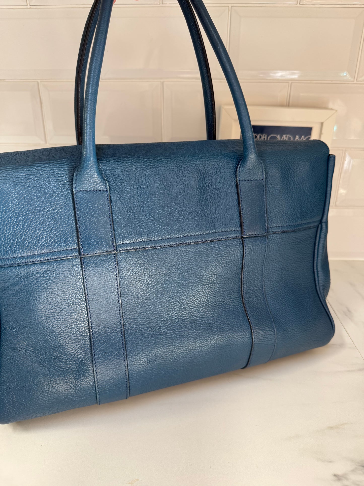 Mulberry Heritage Bayswater & Liner - Dark Blue