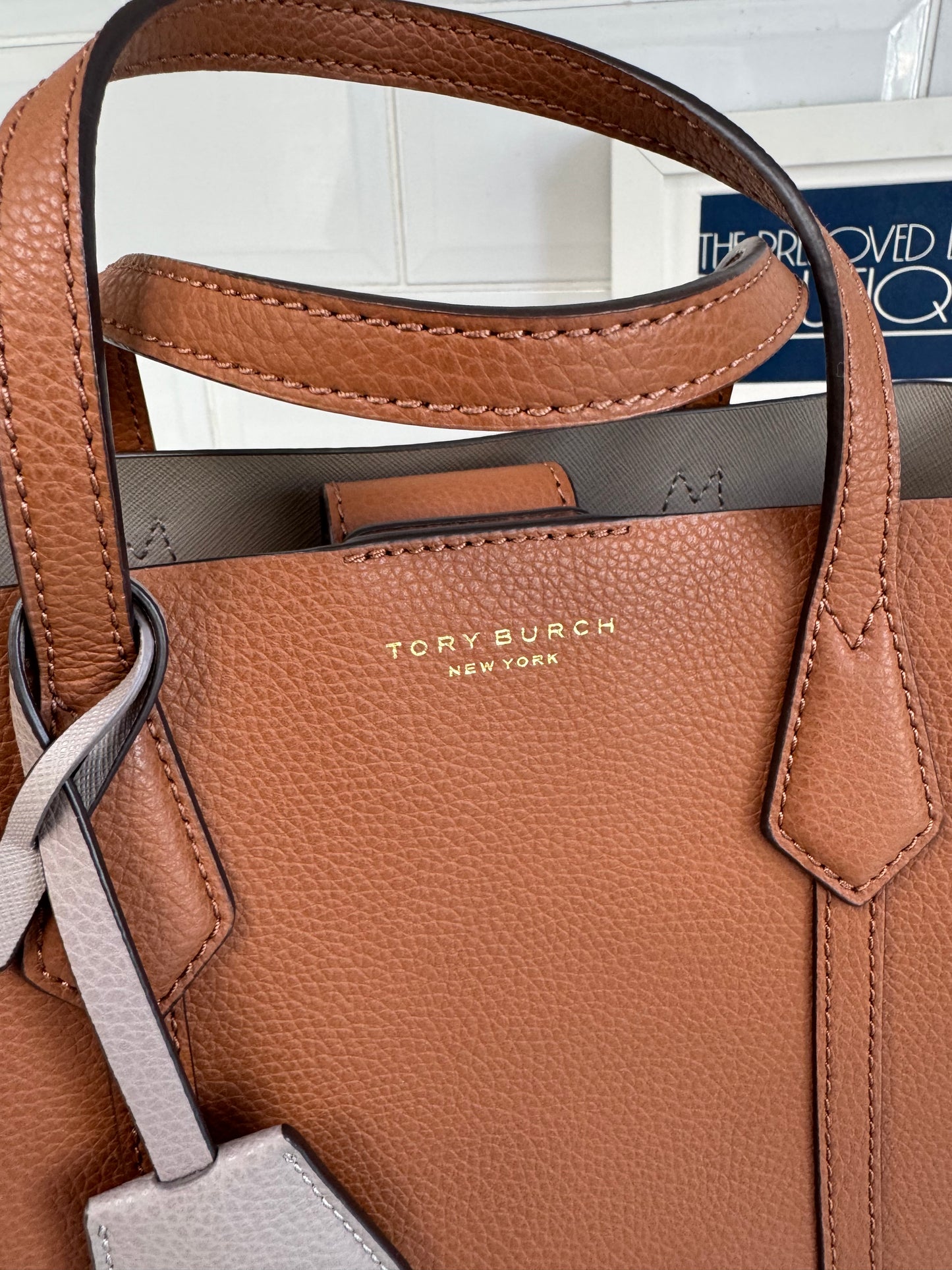 Tory Burch Small aperture Tote - Brown