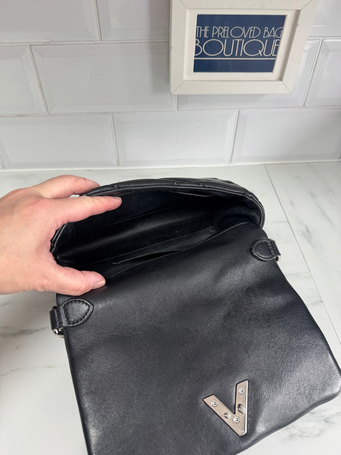 Louis Vuitton Go-14 Malletage PM Quilted Leather - Black