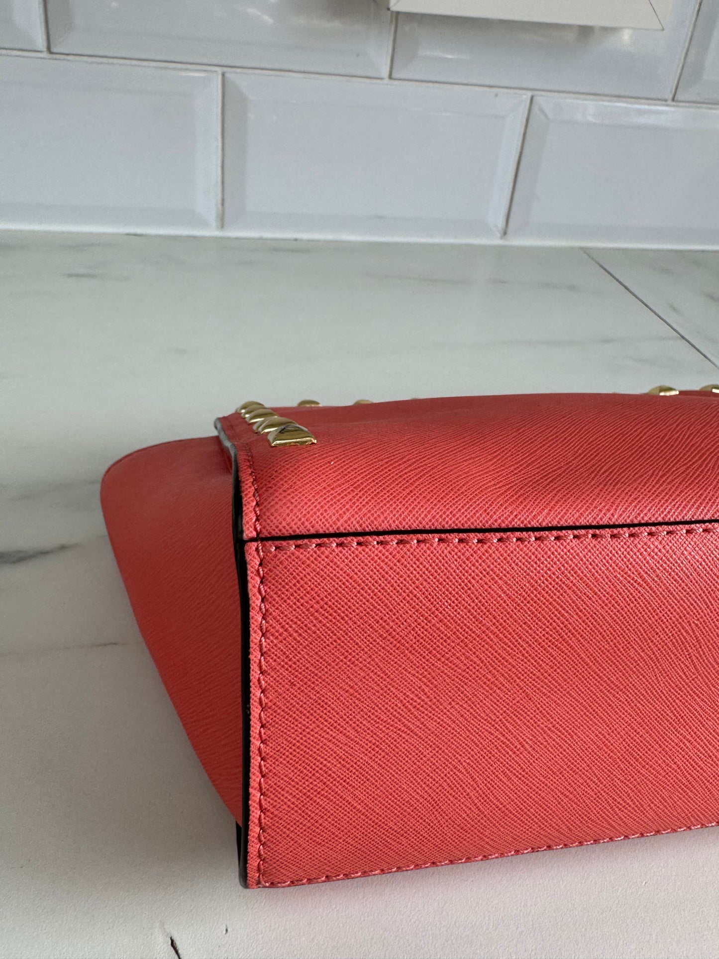 Michael Kors Selma Bag - Coral