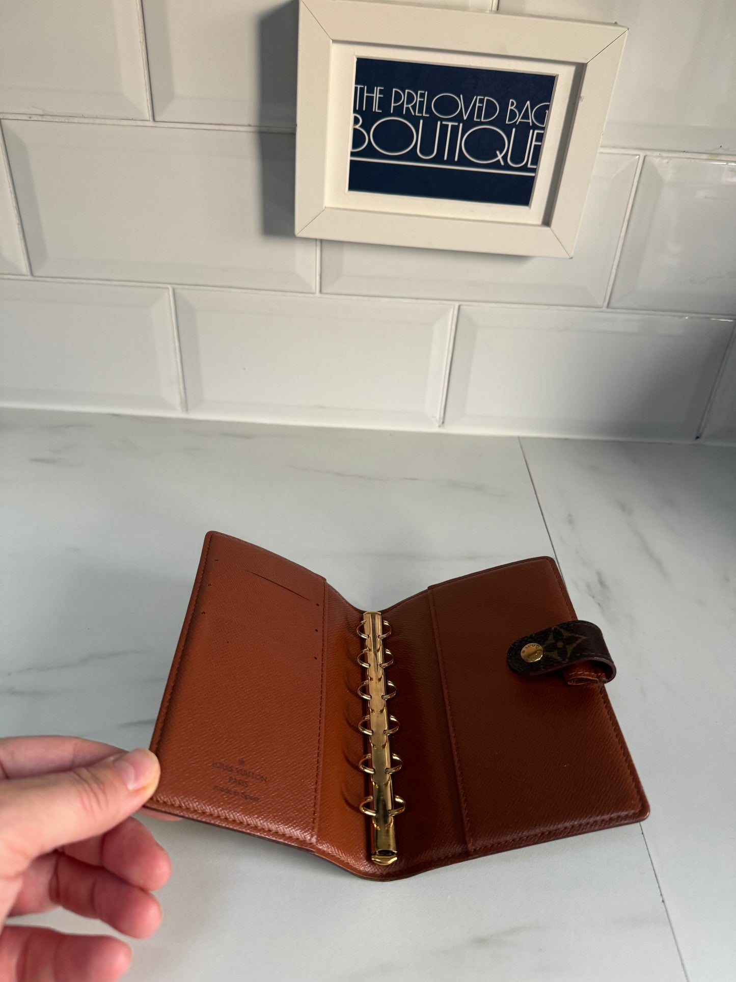 Louis Vuitton PM Ring Agenda  - Monogram