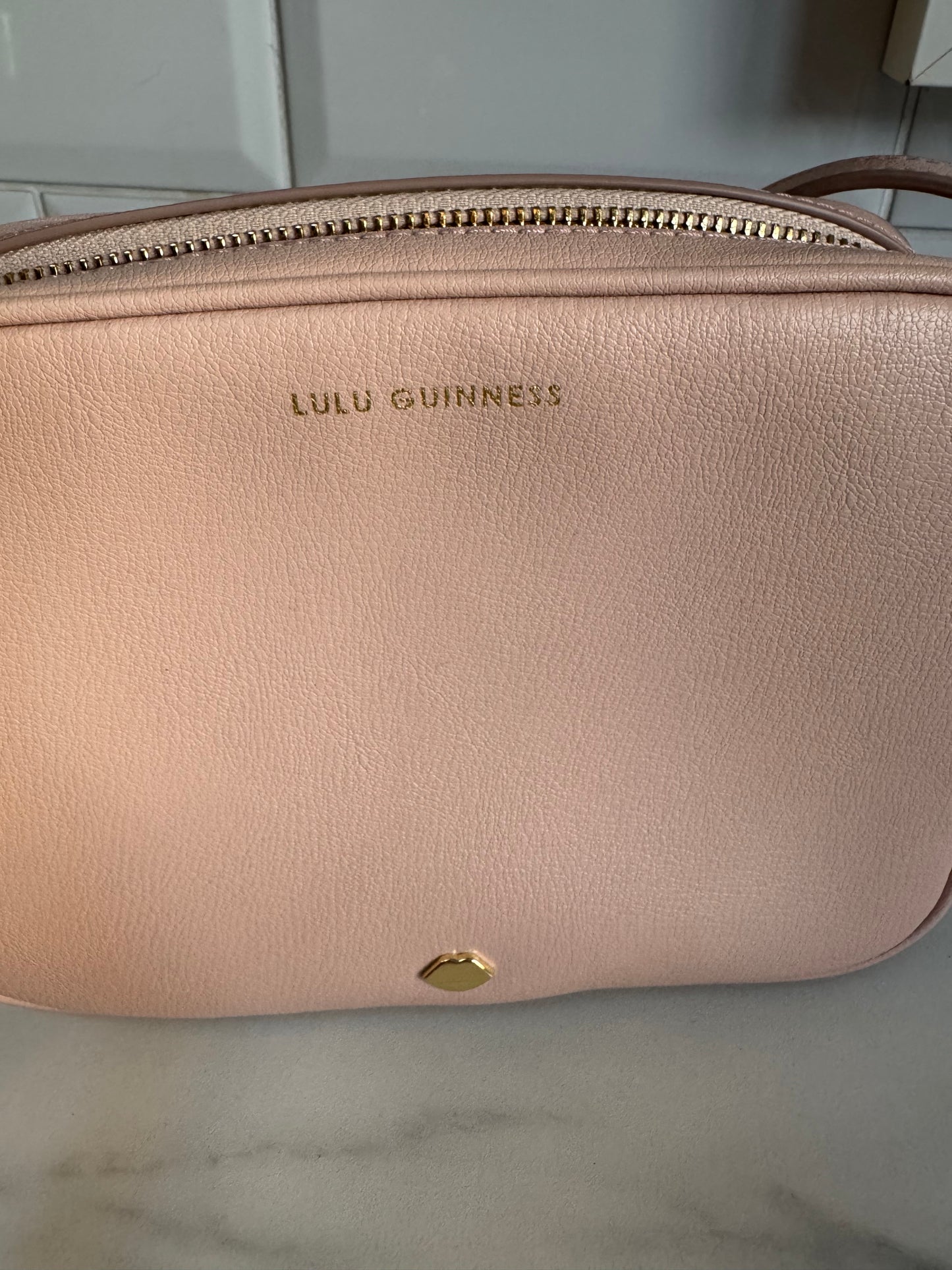 Lulu Guinness Cole Cross Body Bag - Pink