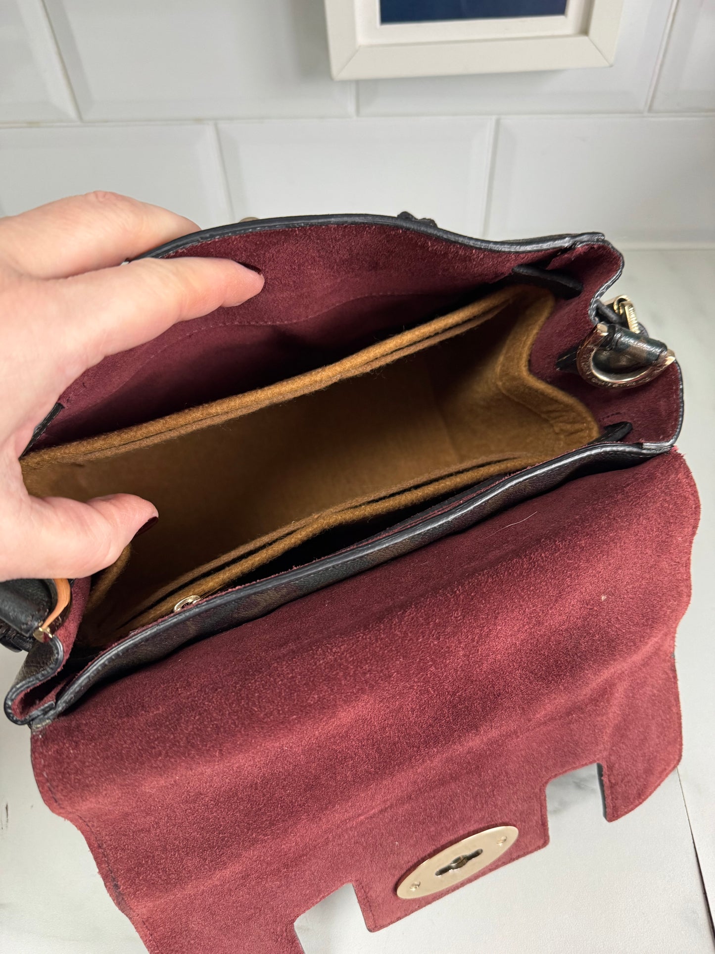 Mulberry Cara Delevigne Limited Edition Mini Backpack - khaki Green Camouflage